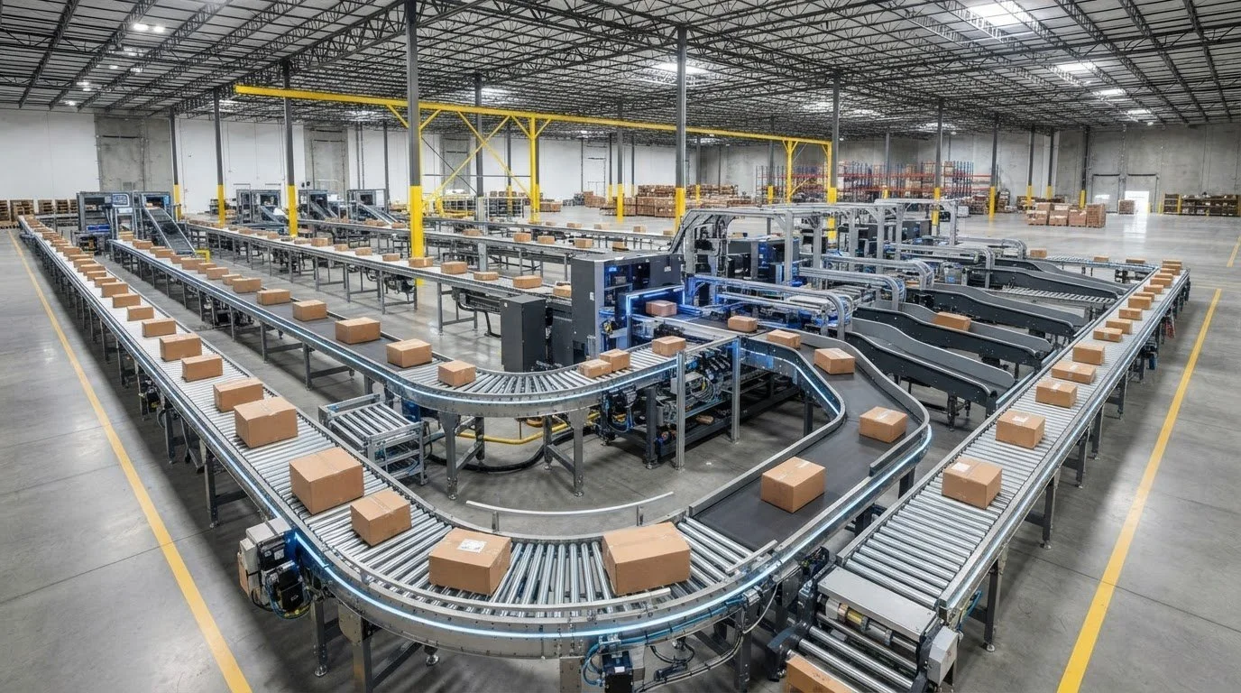 Sortation Conveyors: How to Design for Accurate, High-Throughput Flow