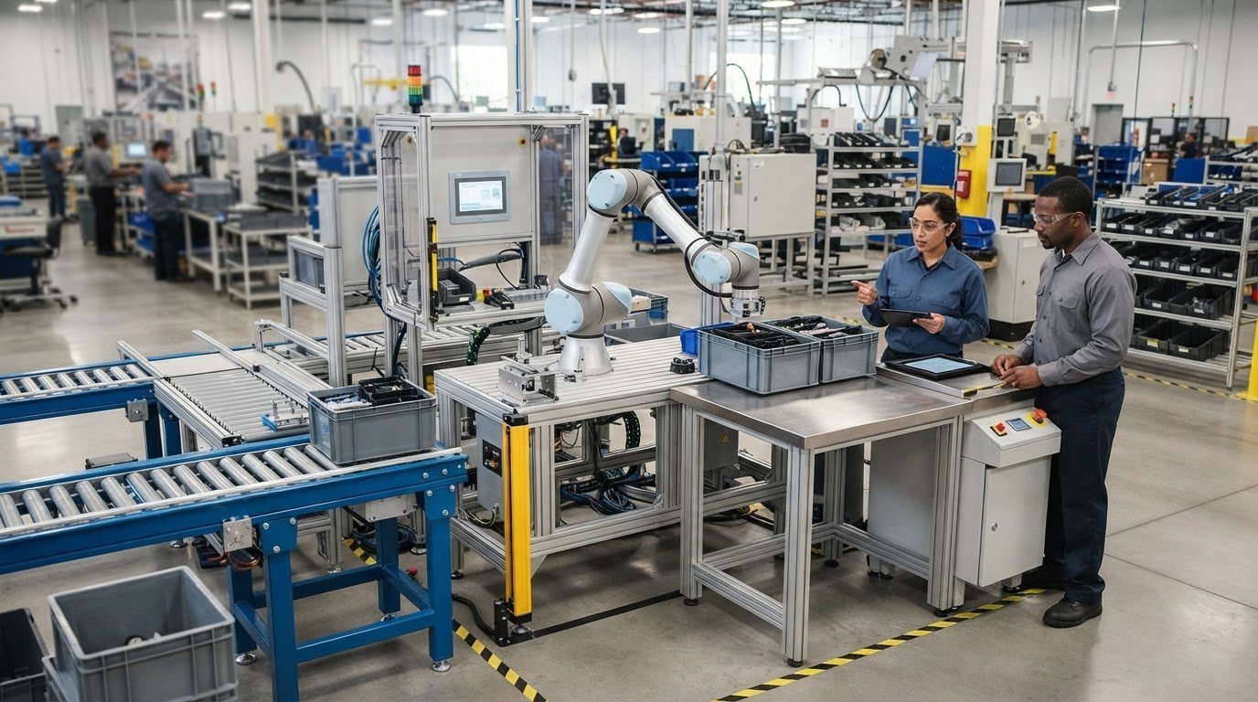Collaborative Robot Material Handling: A Practical Guide to Integration