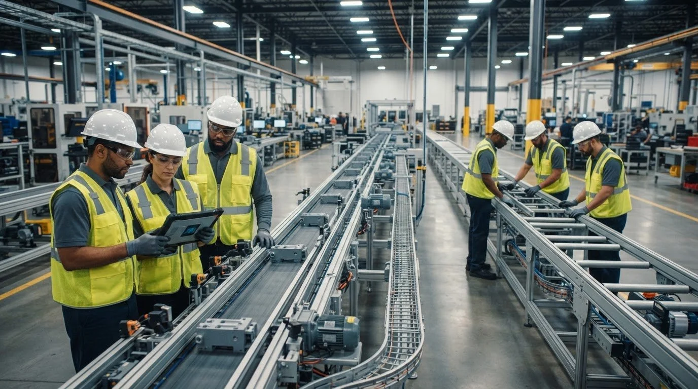 Conveyor System Lifecycle Management for Stable Production