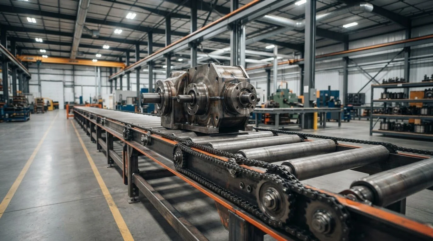 Chain-Driven Heavy Duty Conveyor Systems for Industry