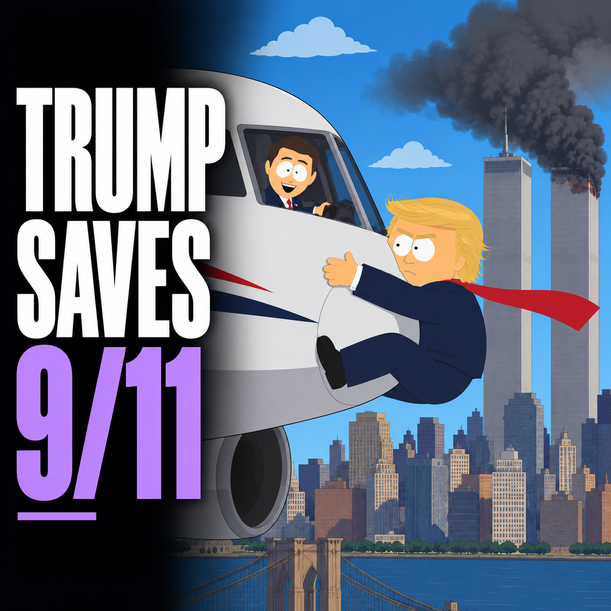 A satirical retelling of Donald Trump’s claims about being at Ground Zero after 9/11. Written, directed, and edited by me.
2M+ organic views across Instagram and Facebook in under 24 hours