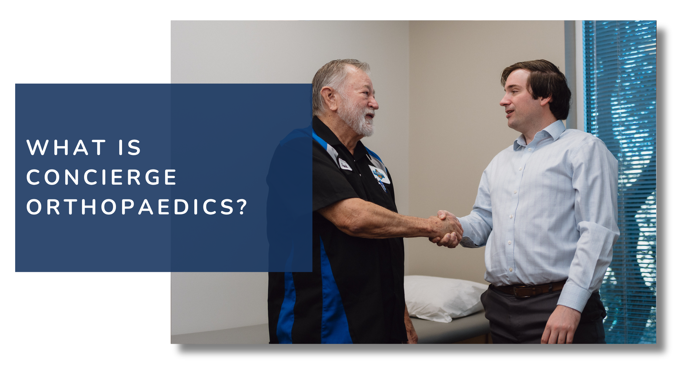 What Is Concierge Orthopaedics?