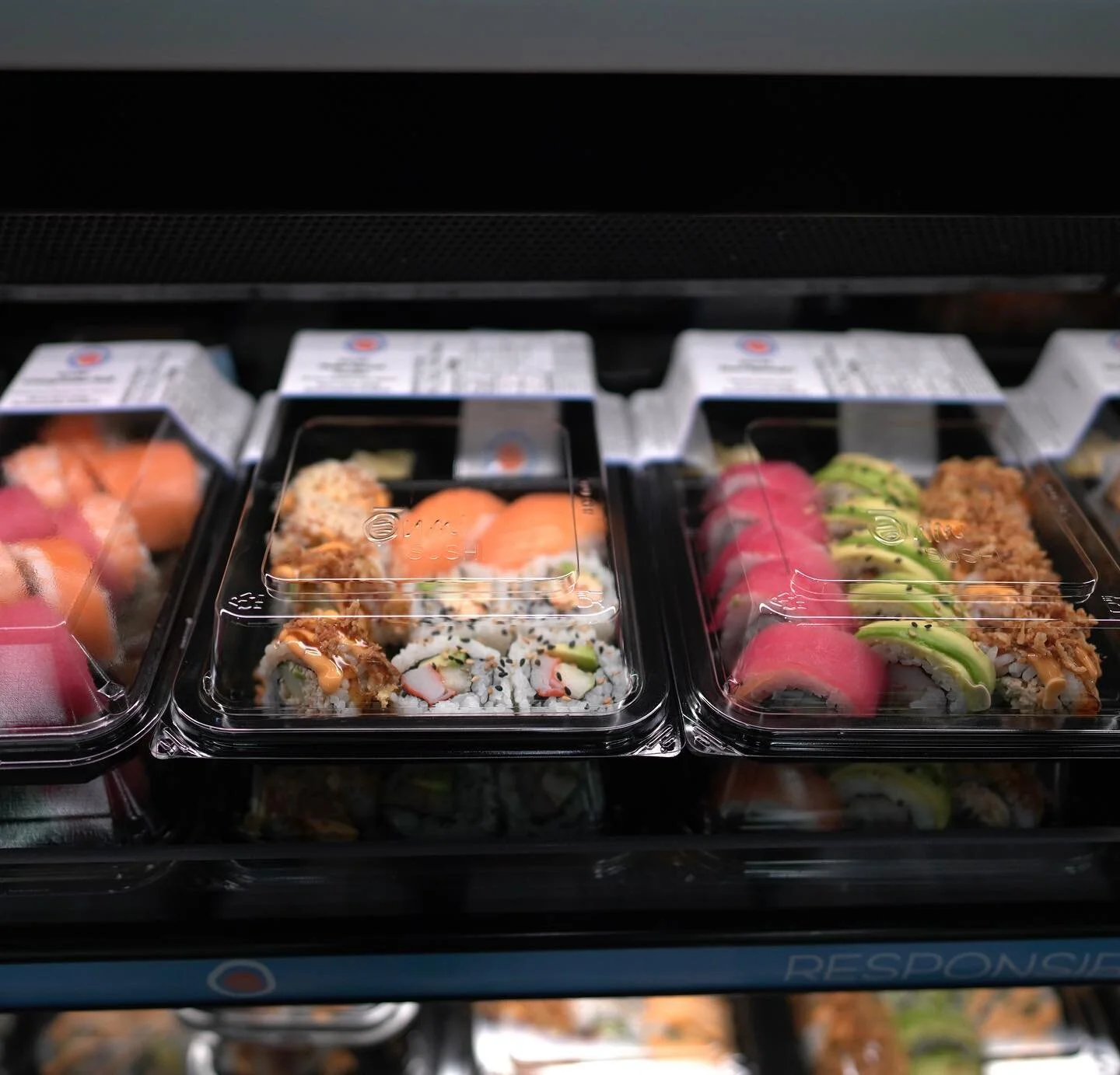 Wednesdays call for sushi! 🍣 🍱. Select rolls are $5.99 every Wednesday at Rivertown. What&rsquo;s your roll of choice? #rivertownmarket #sushi