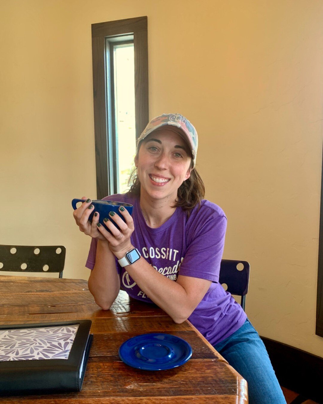 Meet the Regular of the Week: Aubrey!  Aubrey is one of the hardest working people we have ever met.  She is the founder and Executive Director of Blue Haven Ranch here in Argyle, TX. Their mission is to support single pregnant mothers with children.