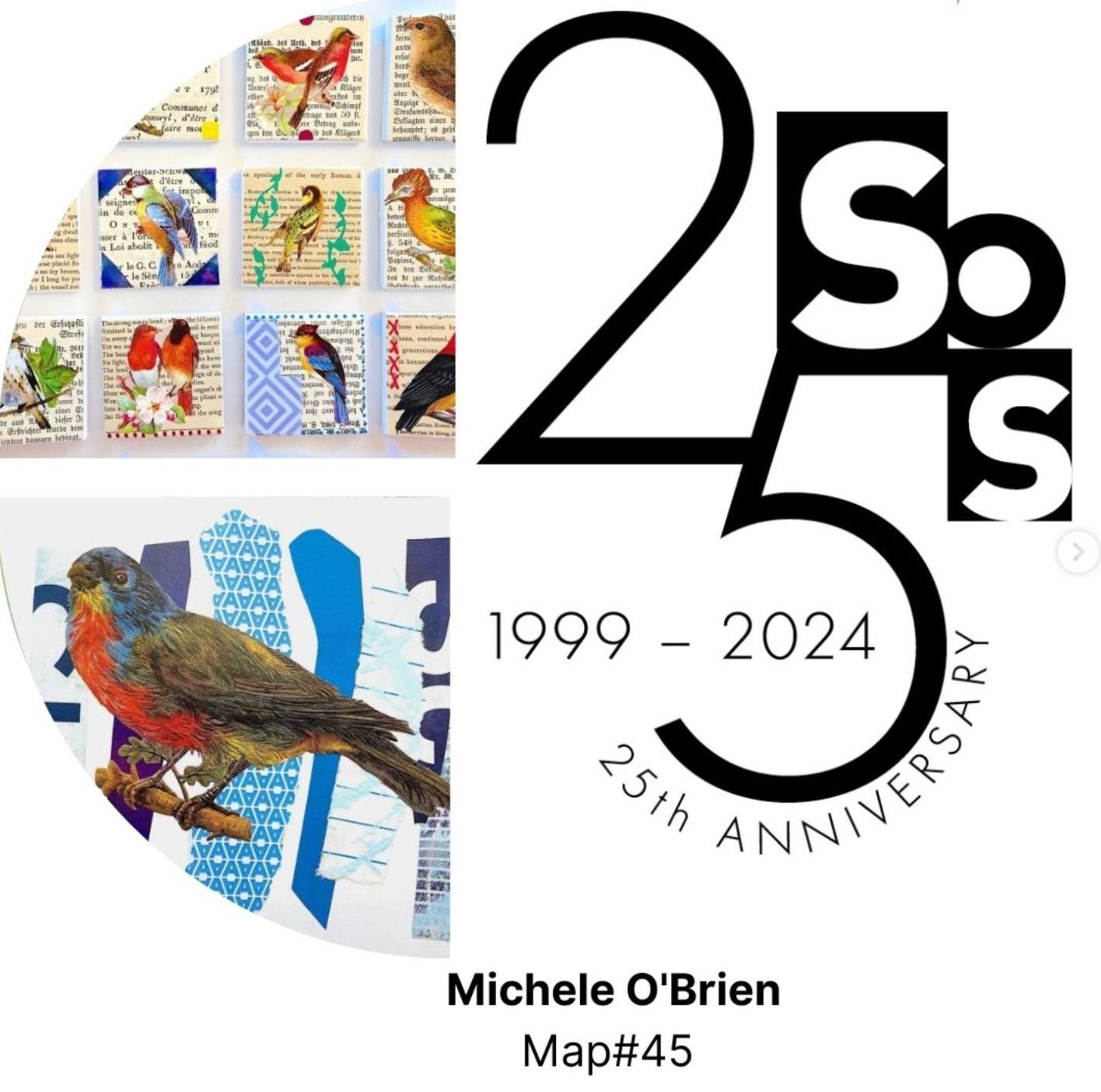 This year is Somerville Open Studios' 25th Anniversary! 🫶

Mark your calendars for SOS Saturday and Sunday, May 4-5, 2024, from 12 to 6 p.m. to 6 p.m. each day, and plan to immerse yourself in art by visiting the studios of over 350 diverse artists 