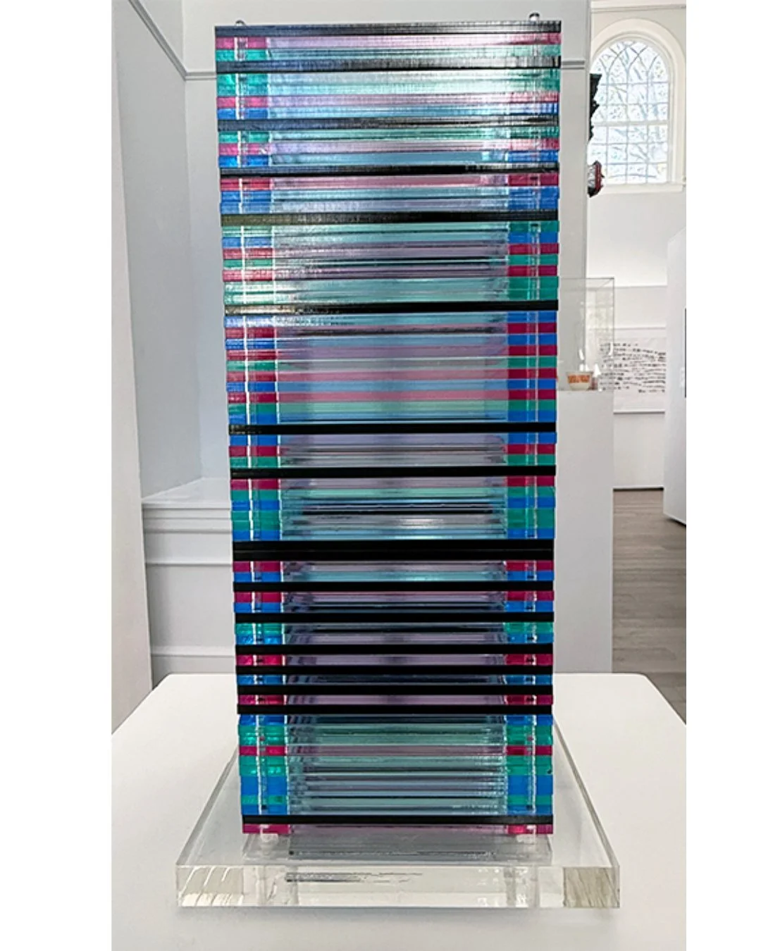 ]Don&rsquo;t miss the concluding days of Barcode Journeys. We invite you to stop by the museum today between 2&ndash;5pm for special extended viewing hours. 🎥

Arwtork images as listed below
Window on the World: A Fusion of Art and Science 
Lisa Pac