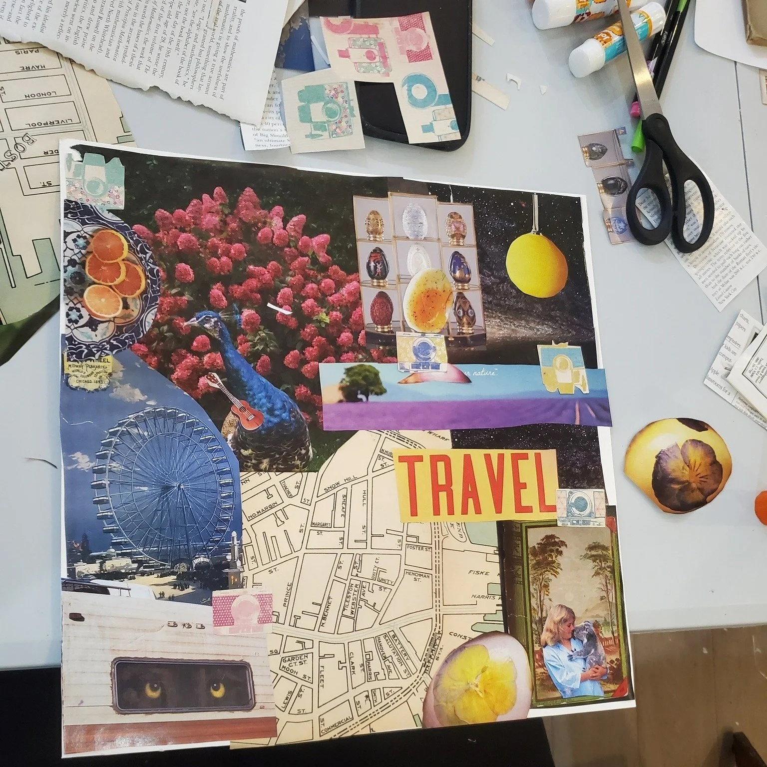 Collage from the Collection is back this Friday, 5:30&ndash;7:00 PM at the Somerville Museum, and there are just a few spaces left!

We had such a fun, creative turnout last time, and this session is shaping up to be just as inspiring. Come explore, 