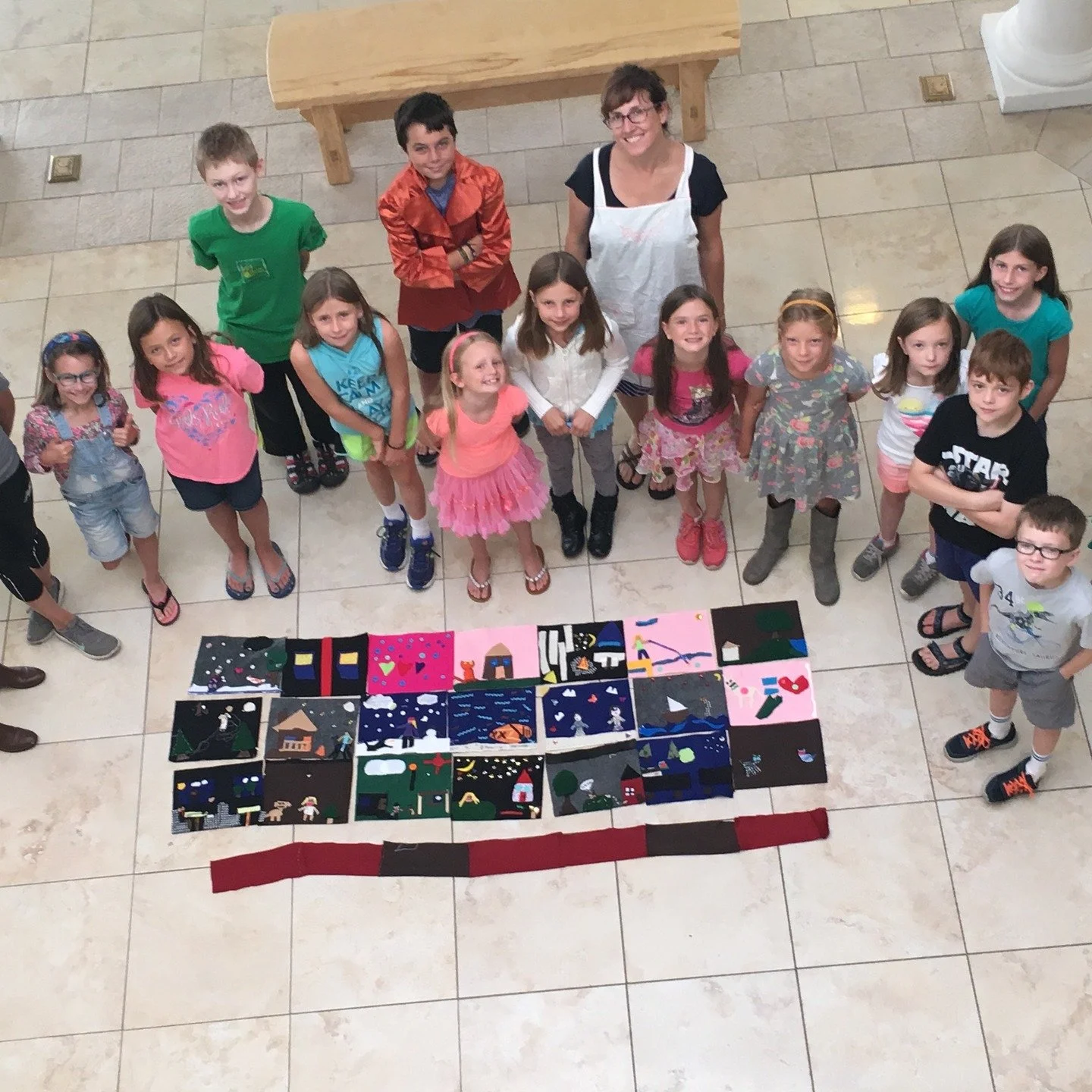 Hey, parents, grandparents and caregivers! This Saturday at 10am, children in grades K-8, and their caregivers, are invited to make a story quilt using fabric collage methods, while learning about the history of story quilts. No previous experience i