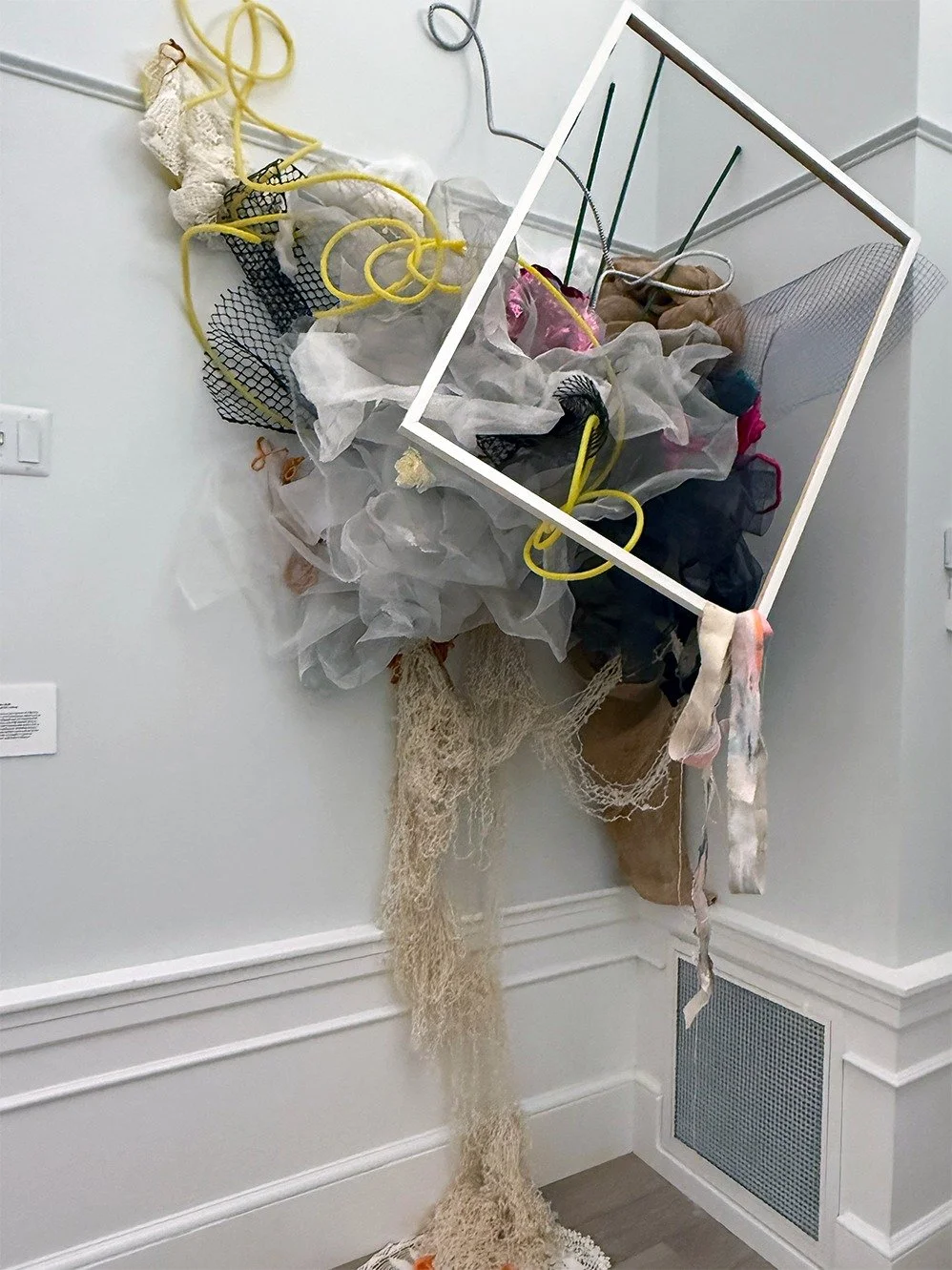 We&rsquo;re honored to spotlight Cicely Carew @cicelycarew; a Boston-based multimedia artist whose vibrant, multidisciplinary work invites us into new ways of seeing and feeling. Through bold color, layered materials, and immersive installation, she 