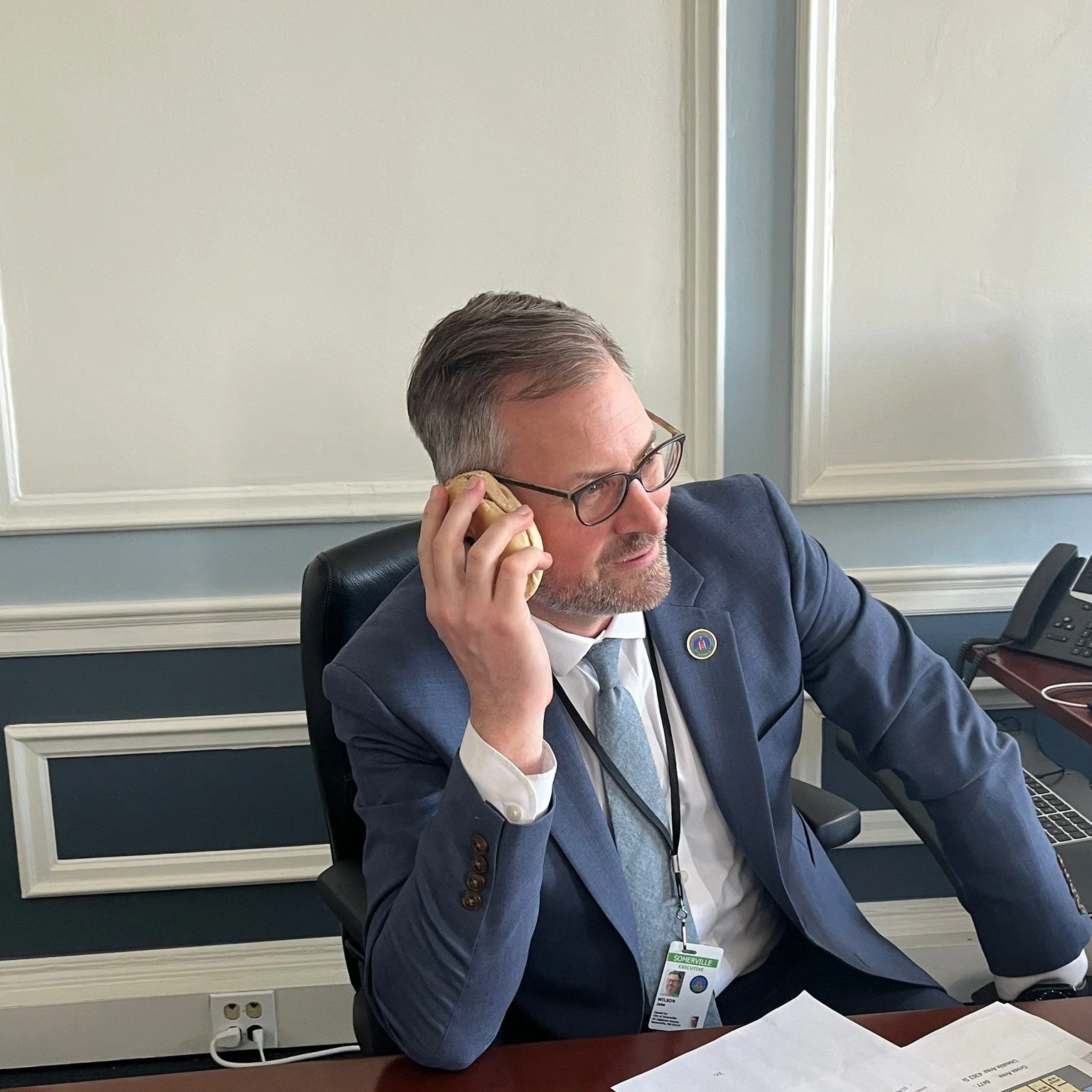 The Mayor called us on his bagel phone today to let us know he is coming to our Good Neighbor Open House and Bagel Brunch this Sunday, March 1st 10am-2pm and sharing remarks at 11:30am. How about you? There is no charge! Just come and gather with nei