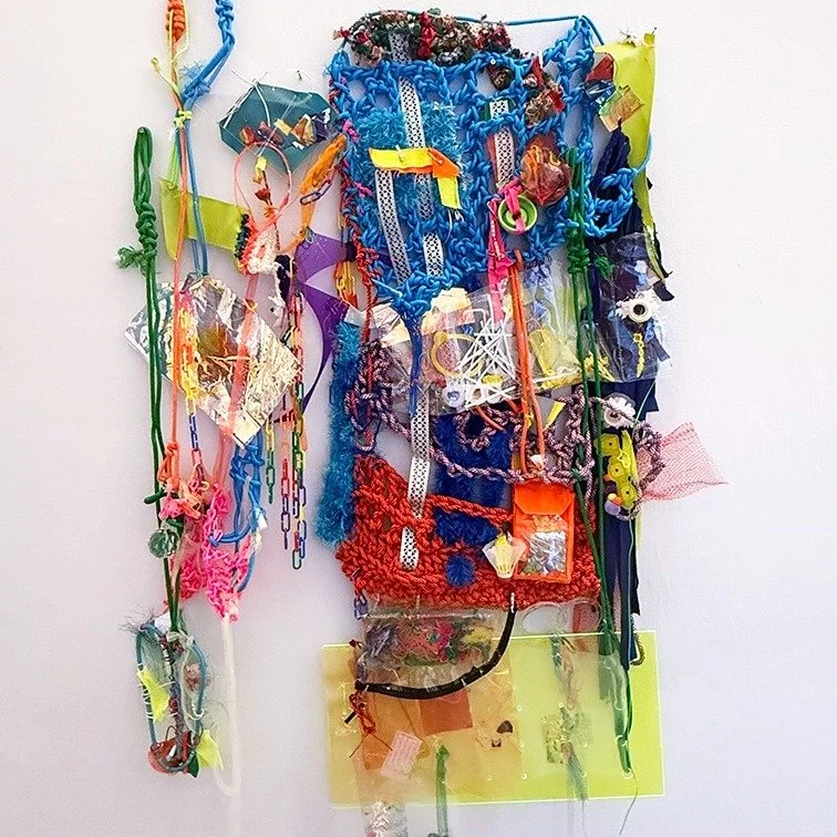 #ArtistSpotlight: Loretta Park @bertypark

Loretta Park explores the beauty of everyday materials and the stories they carry. Using found objects like net bags, nylon rope, beads, and studio detritus, she creates playful, tactile sculptures that chal