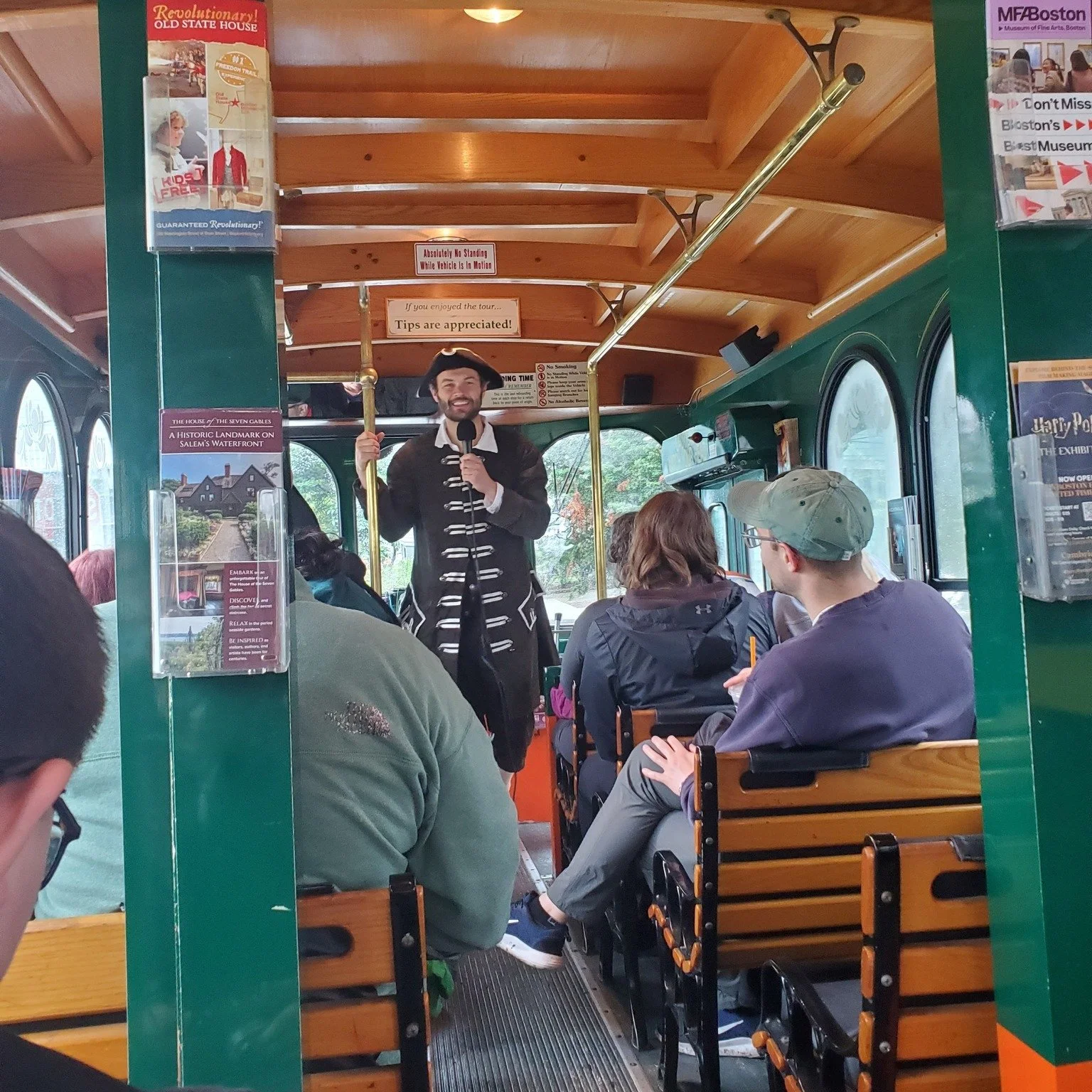 All aboard!

Take a look back at photos from last year&rsquo;s Trolley Tours and get ready to ride through Somerville&rsquo;s revolutionary history with us. Our Trolley Tours: Revolutionary Line are back for a limited time, and tickets are going fast