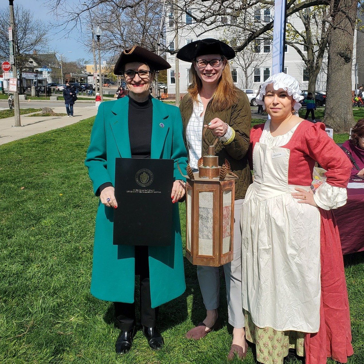 Celebrate Patriots&rsquo; Day with us this Monday at Somerville's annual Patriots&rsquo; Day Colonial Fair at Foss Park from 10 AM&ndash;12 PM!

Bring the whole family for a lively morning of history, music, games, and hands-on activities. Enjoy colo