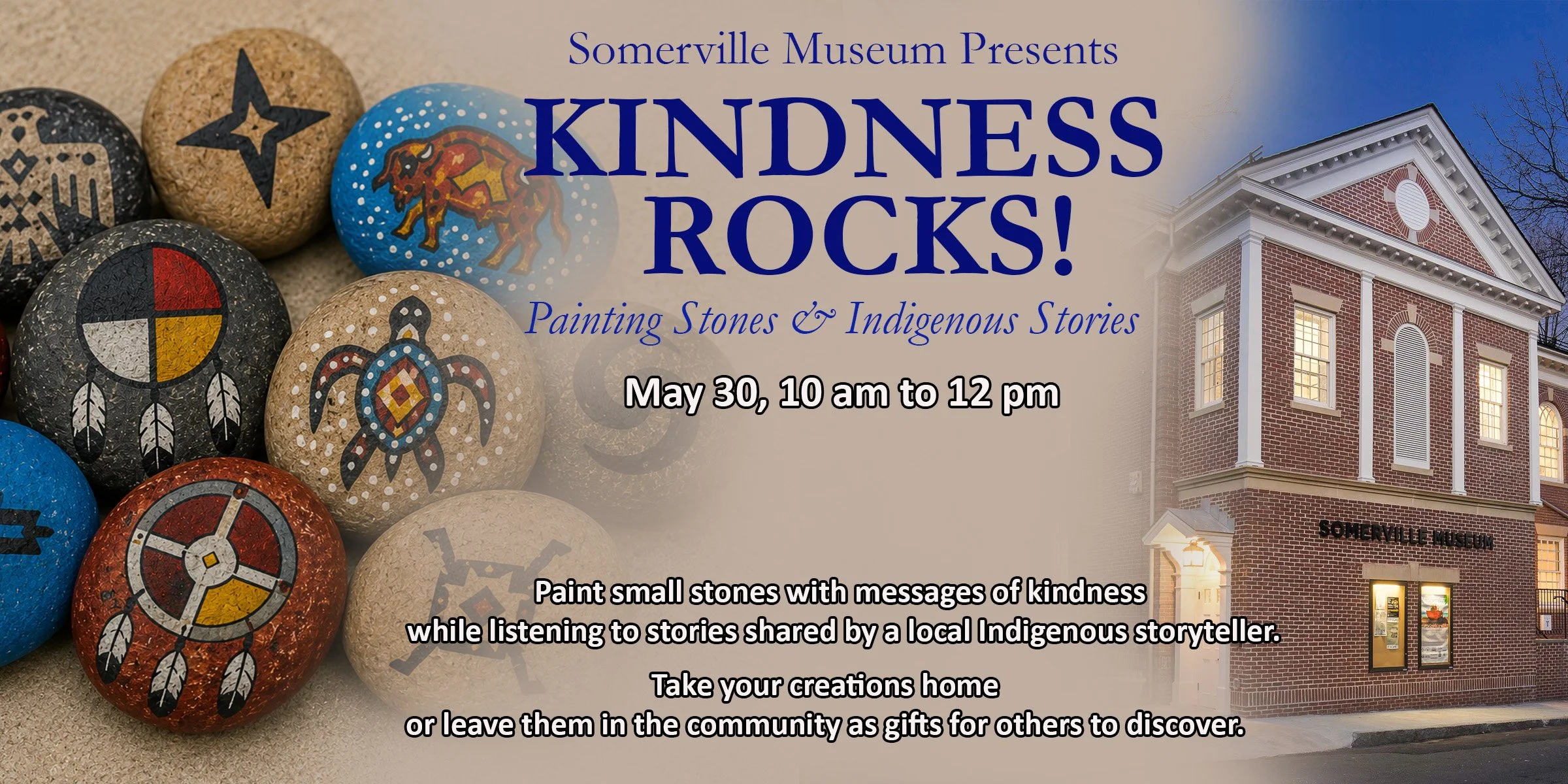 Kindness Rocks! Indigenous Stories & Painting Stones