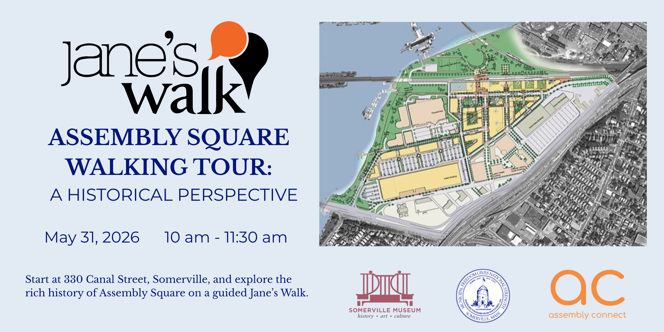 Jane's Walk: Assembly Row - A Historical Perspective