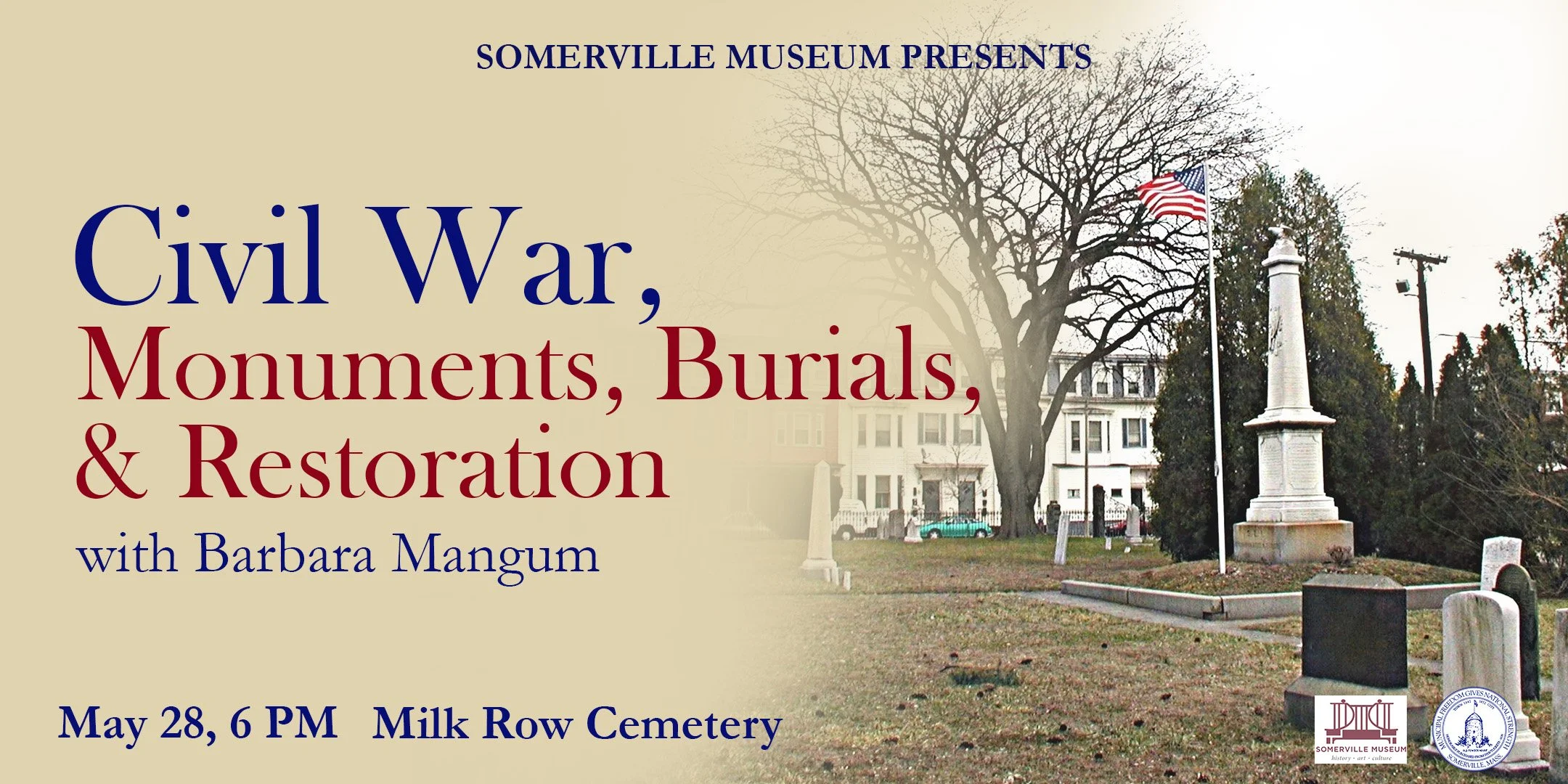 Monuments, Burials & Restoration at Milk Row Cemetery
