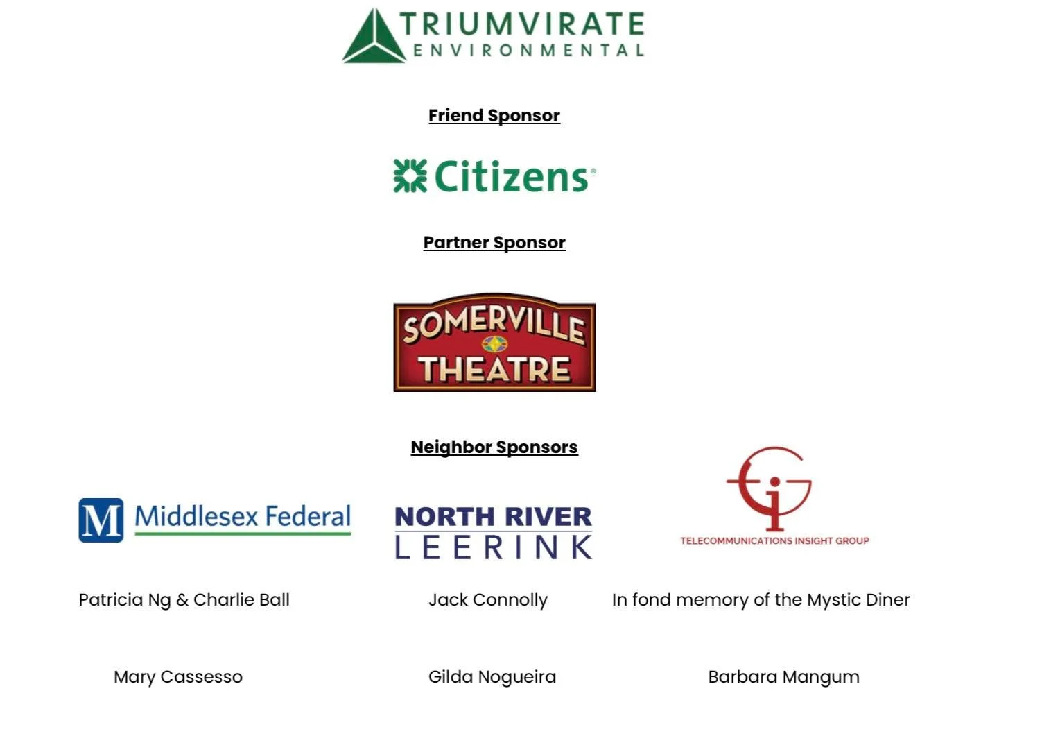 We are so excite about tomorrow evening's event, PICK UP! Somerville Museum Calling!  A big shout out to our major sponsors for helping to support the Somerville Museum's work over the next year. Keep watching this space to learn more about us and th