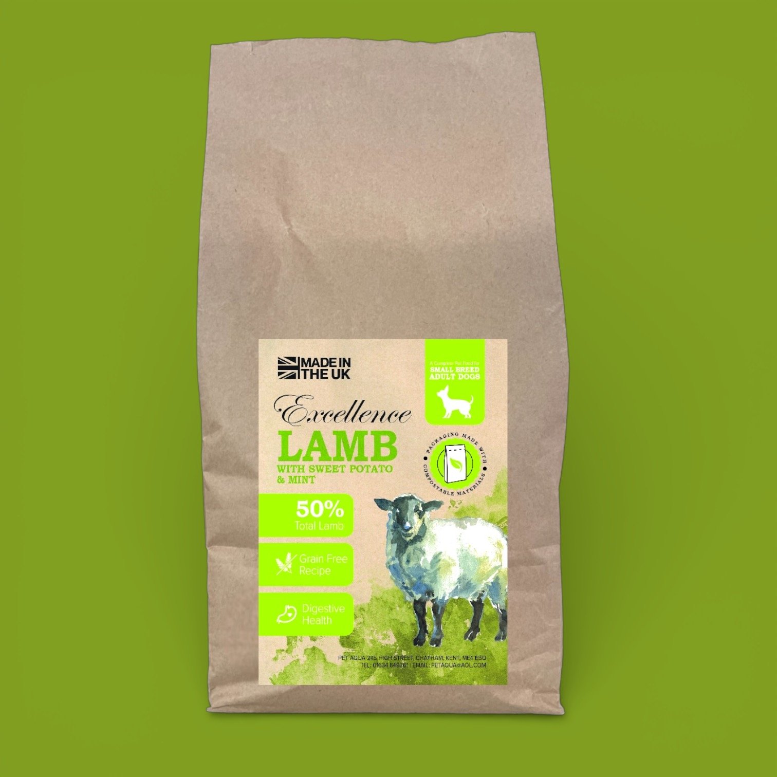 Small Breed Lamb Dog Food | Natural & Hypoallergenic UK