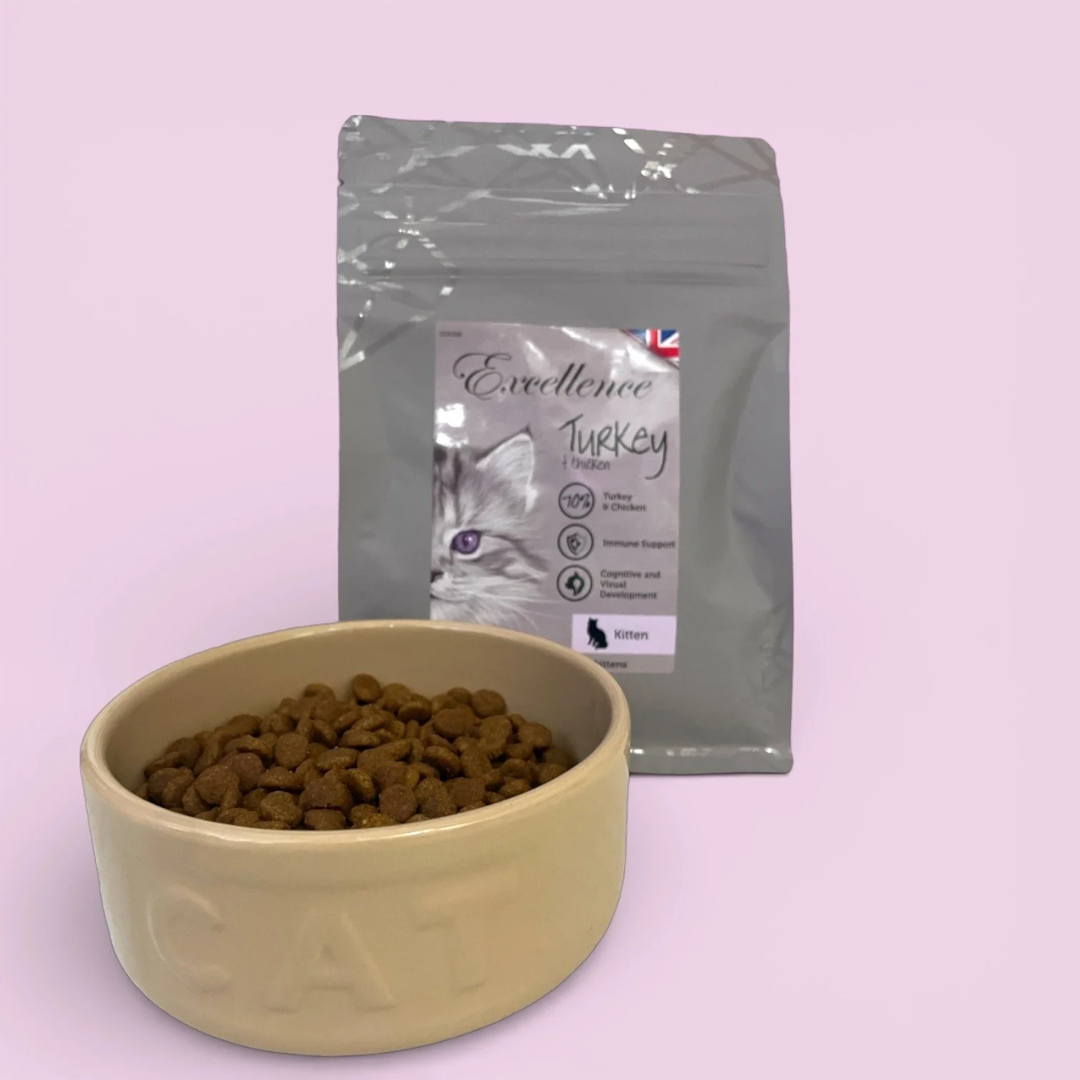 Premium Kitten Food | Natural Grain Free Turkey & Chicken UK