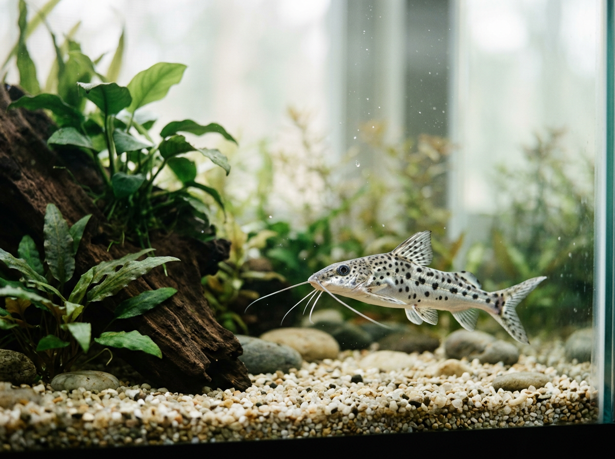 Pictus Tropical Fresh Water Catfish - Pimelodus pictus 3-4cm