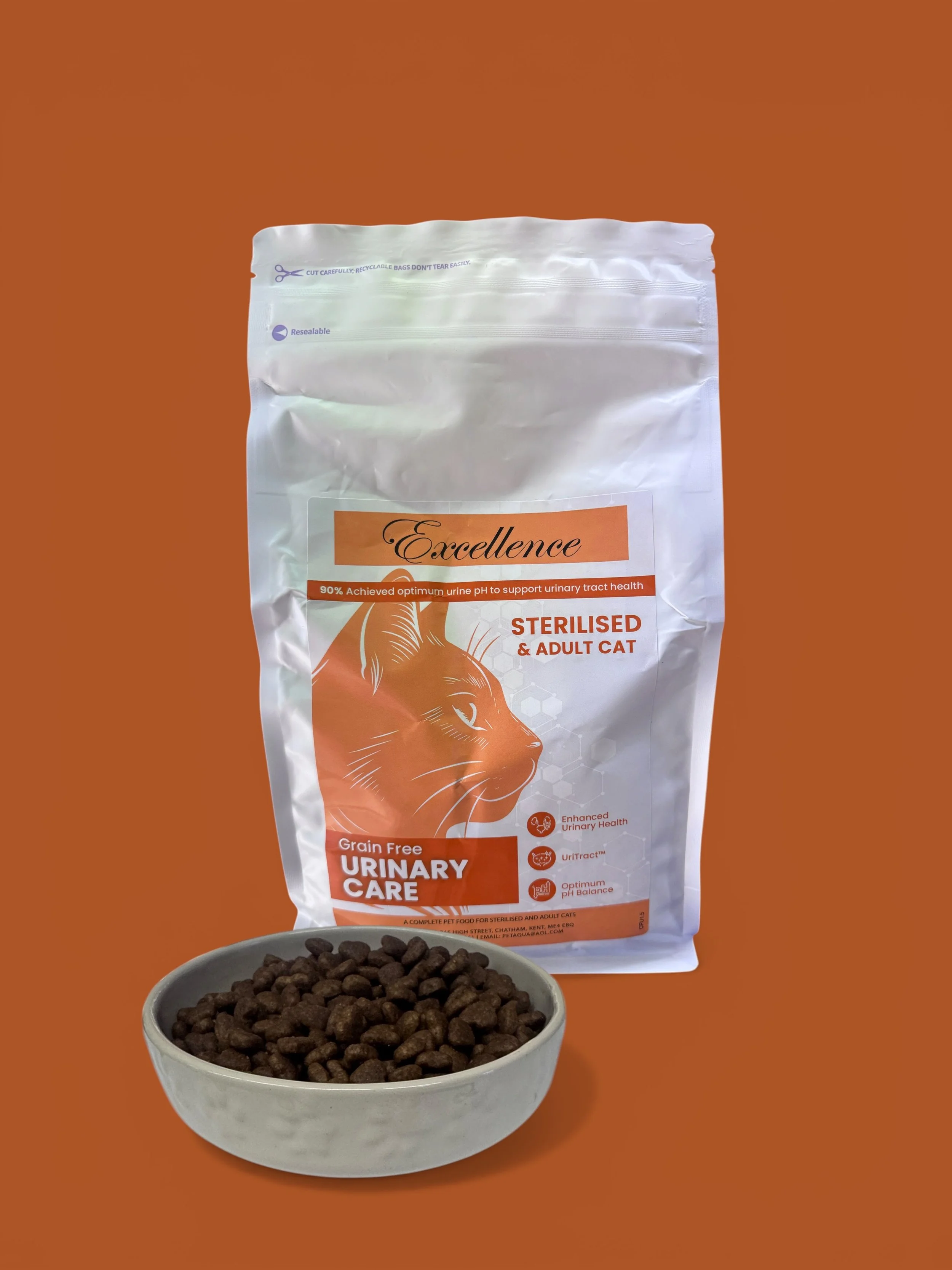 Excellence Grain Free Adult Cat Food - Peptide+ Urinary Care