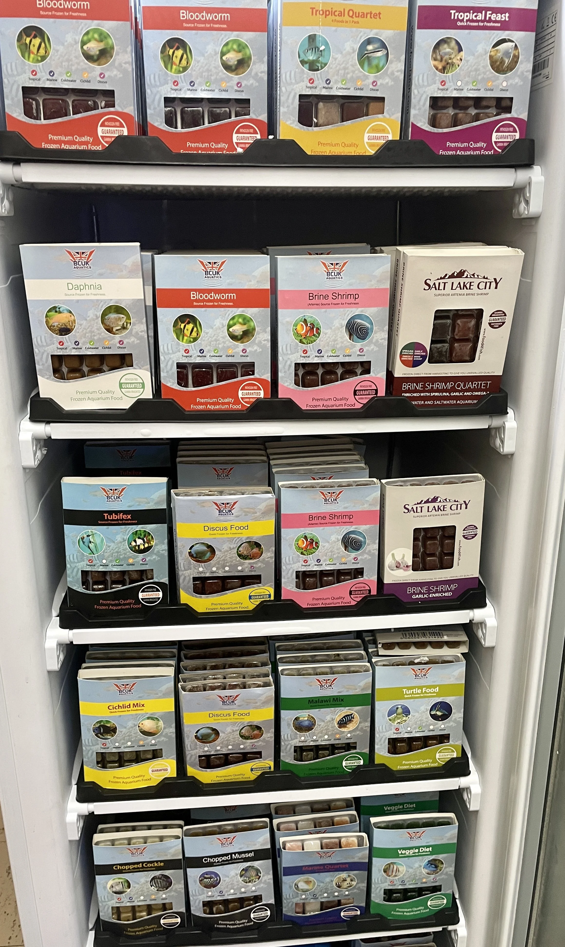 Pet Aqua Chatham Medway Frozen Fish Food Selection