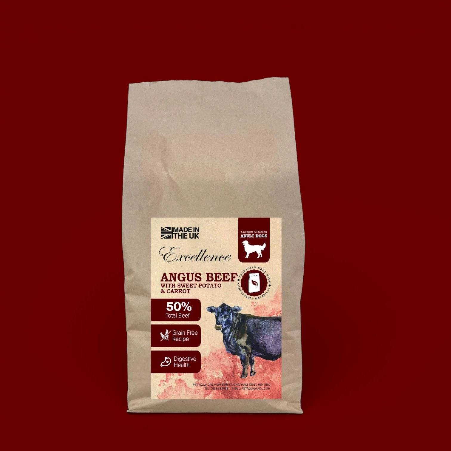 Beef Kibble for Adult dogs