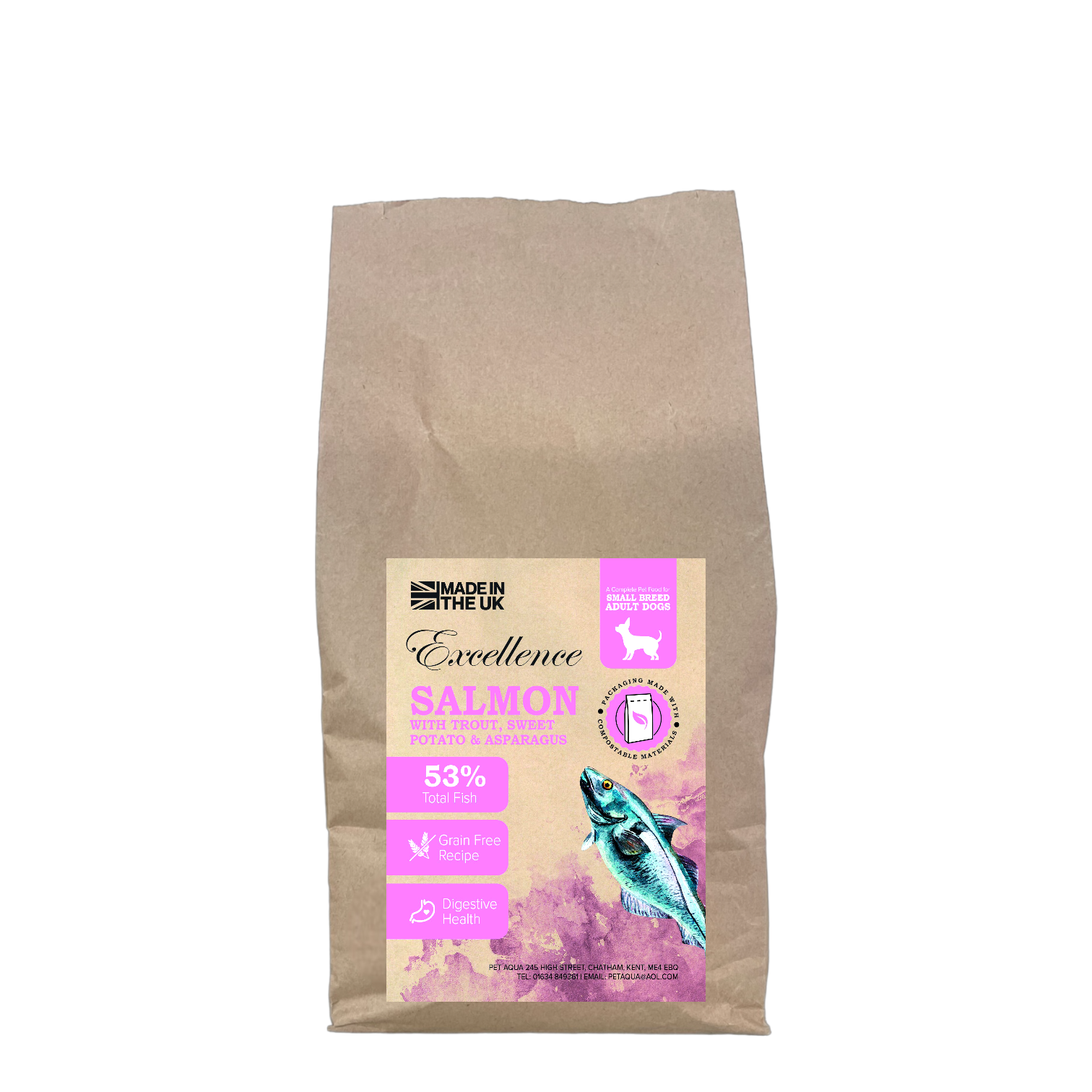 salmon small breed grain free dog food