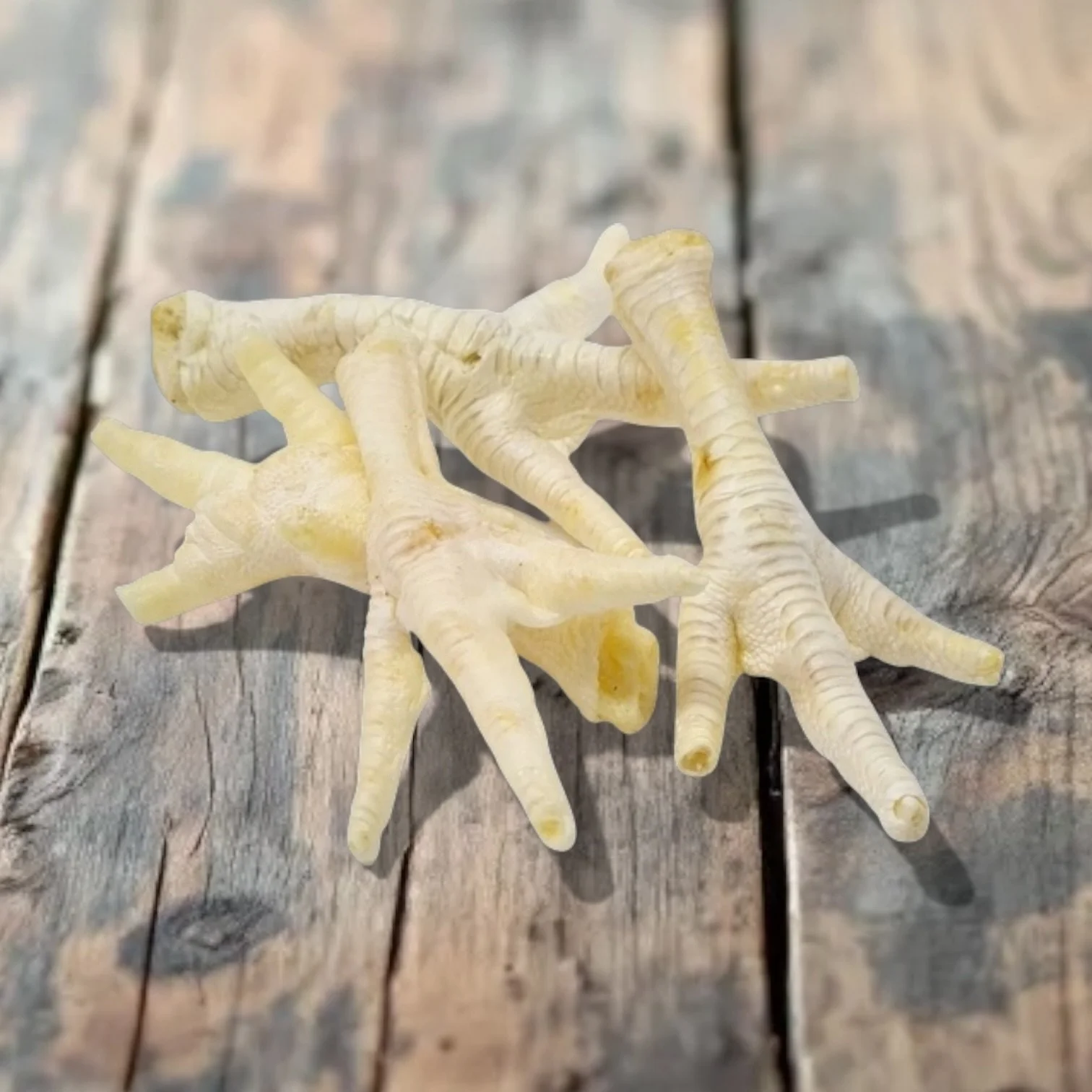 100% Natural Puffed Natural Chicken Feet For Dogs & Puppies