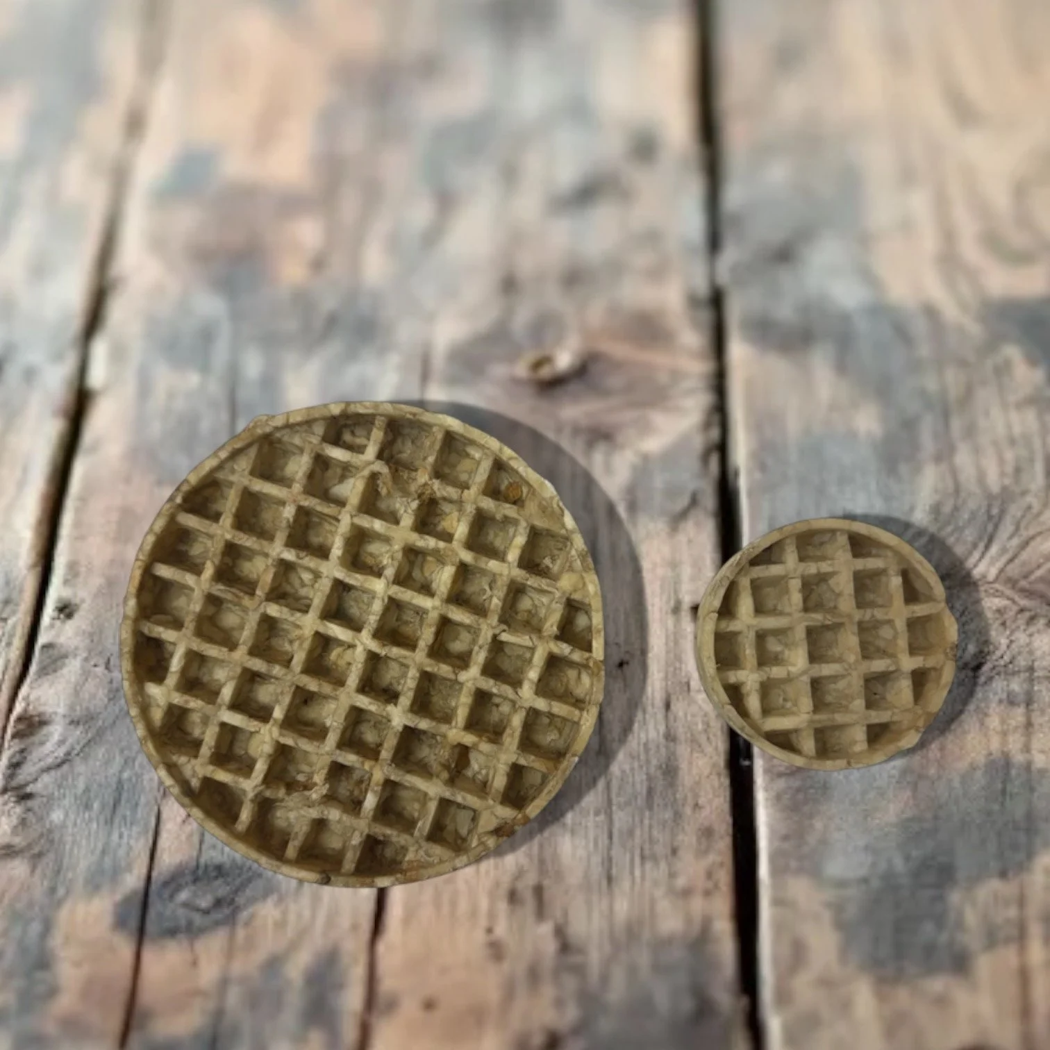 Natural Collagen Waffles for Dogs and Puppies