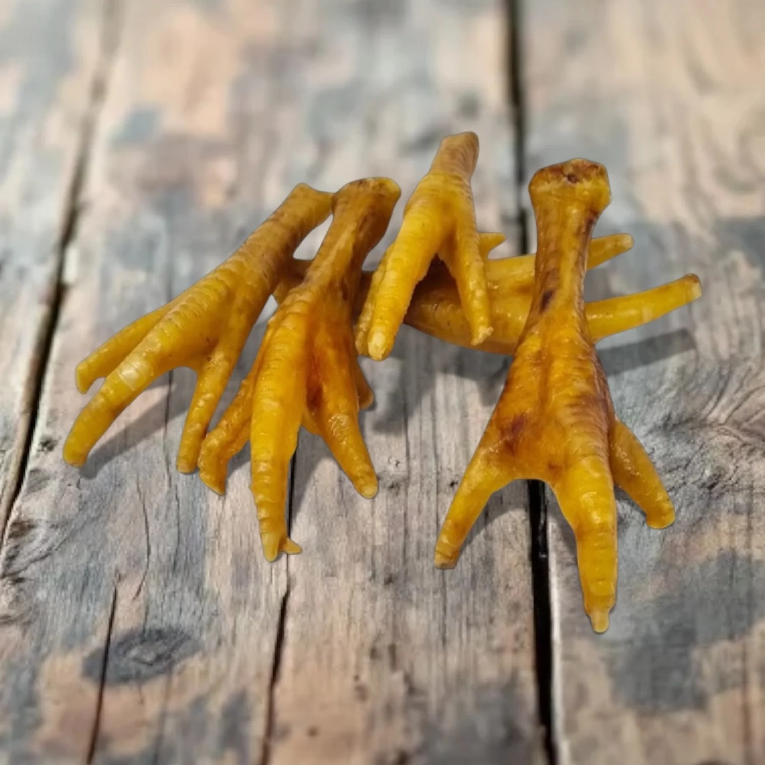 100% Natural Chicken Feet Dog Treat For Dogs & Puppies