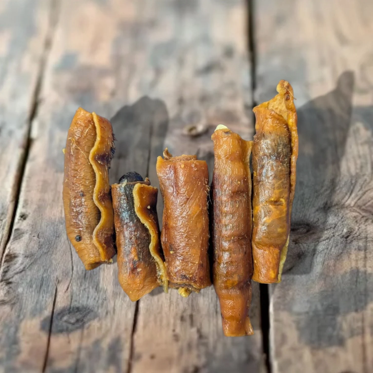 Natural Pigs in Blankets - pork rind and pork sausage