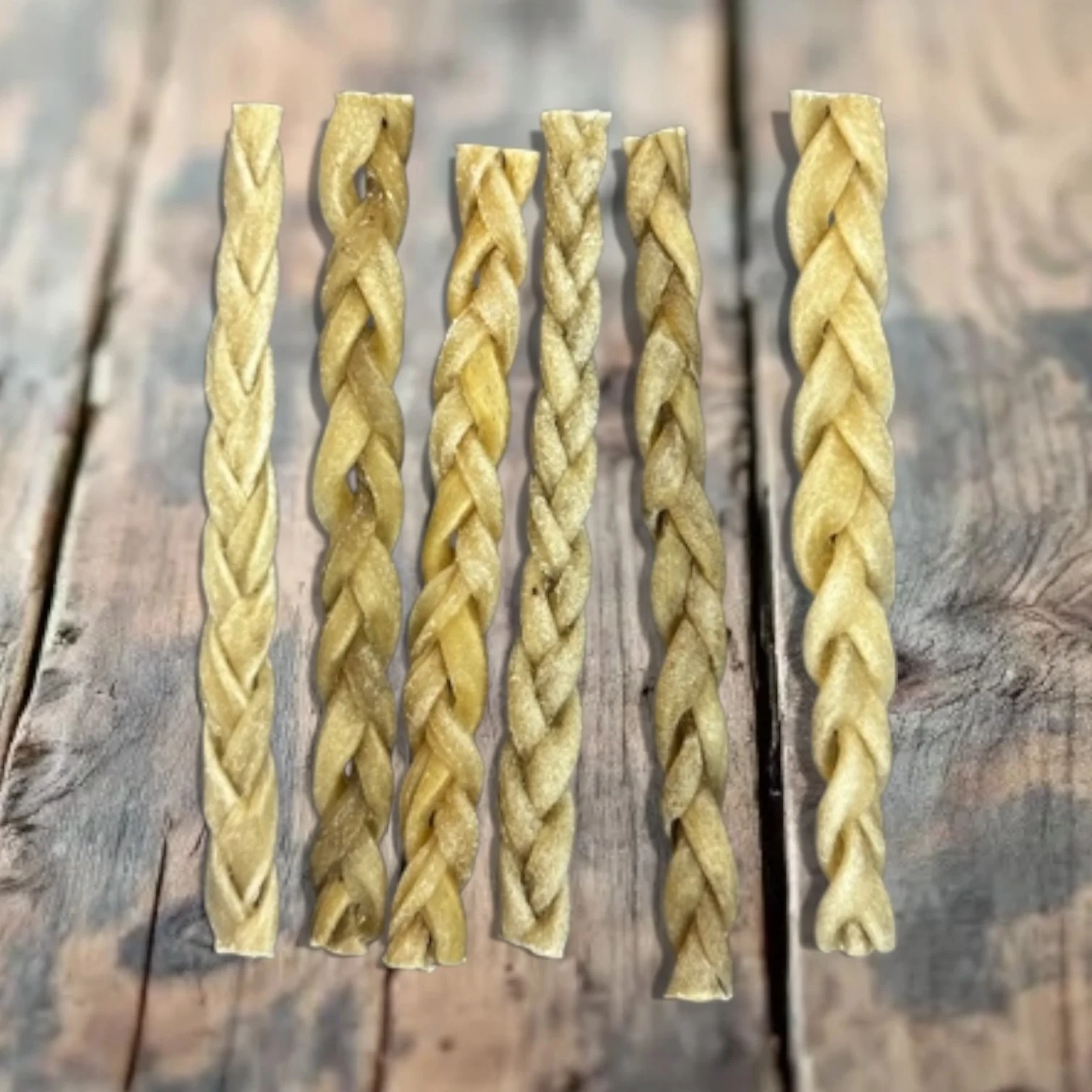 100% Natural Lamb Braids Small (Not Rawhide)