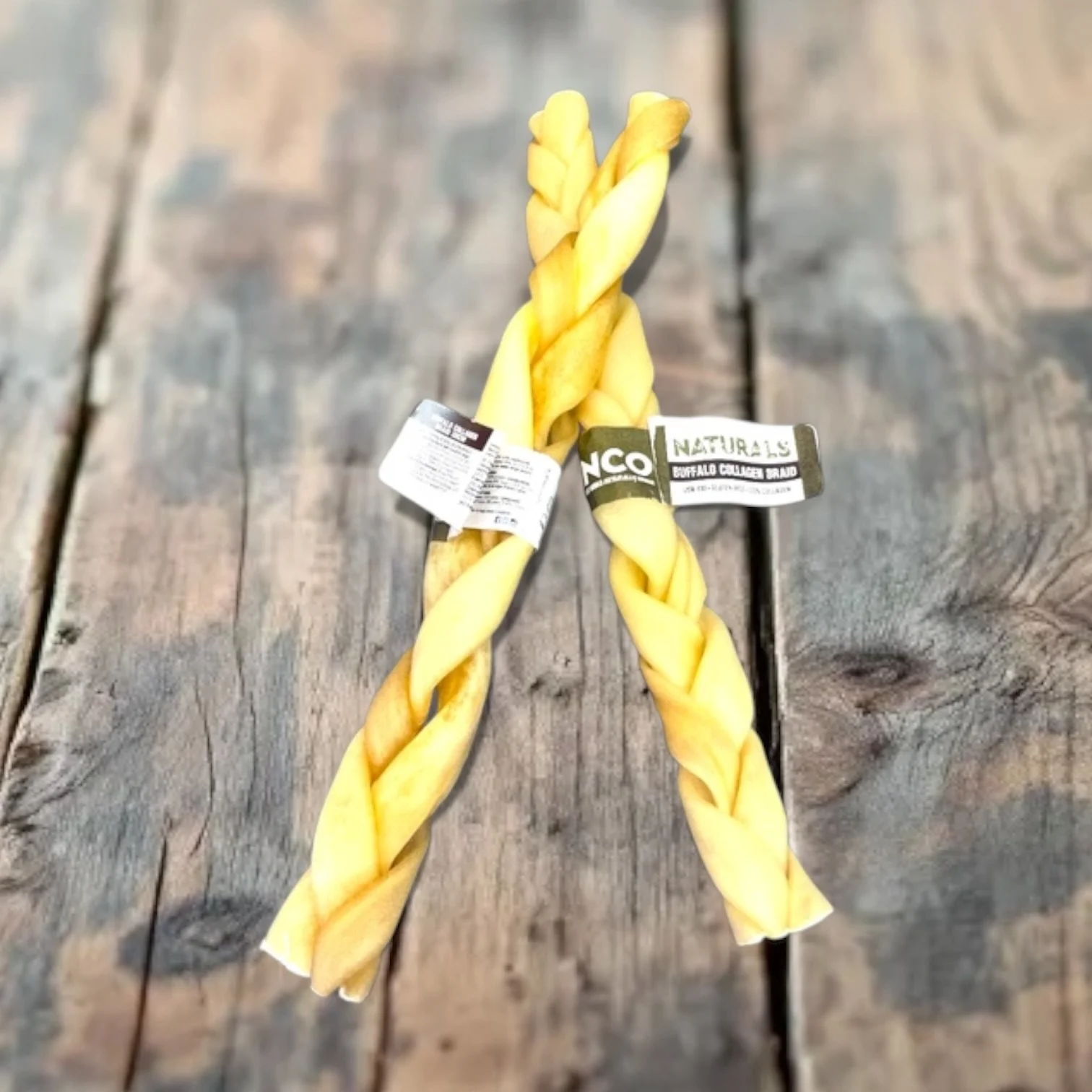 Buffalo Collagen Braid 30cm (Not Rawhide)