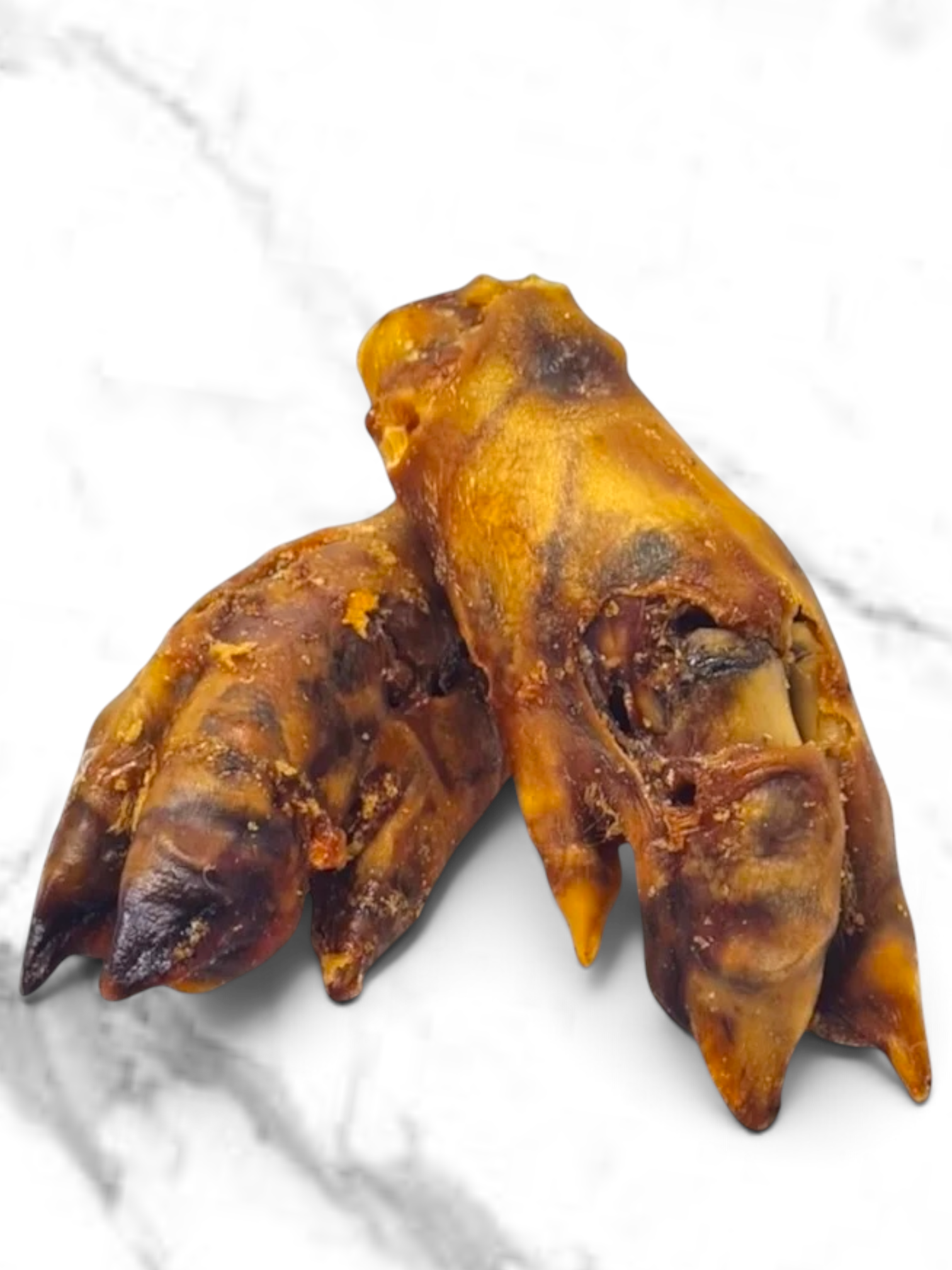 100% Natural Roasted Pig Trotters for dogs. 10 Month+