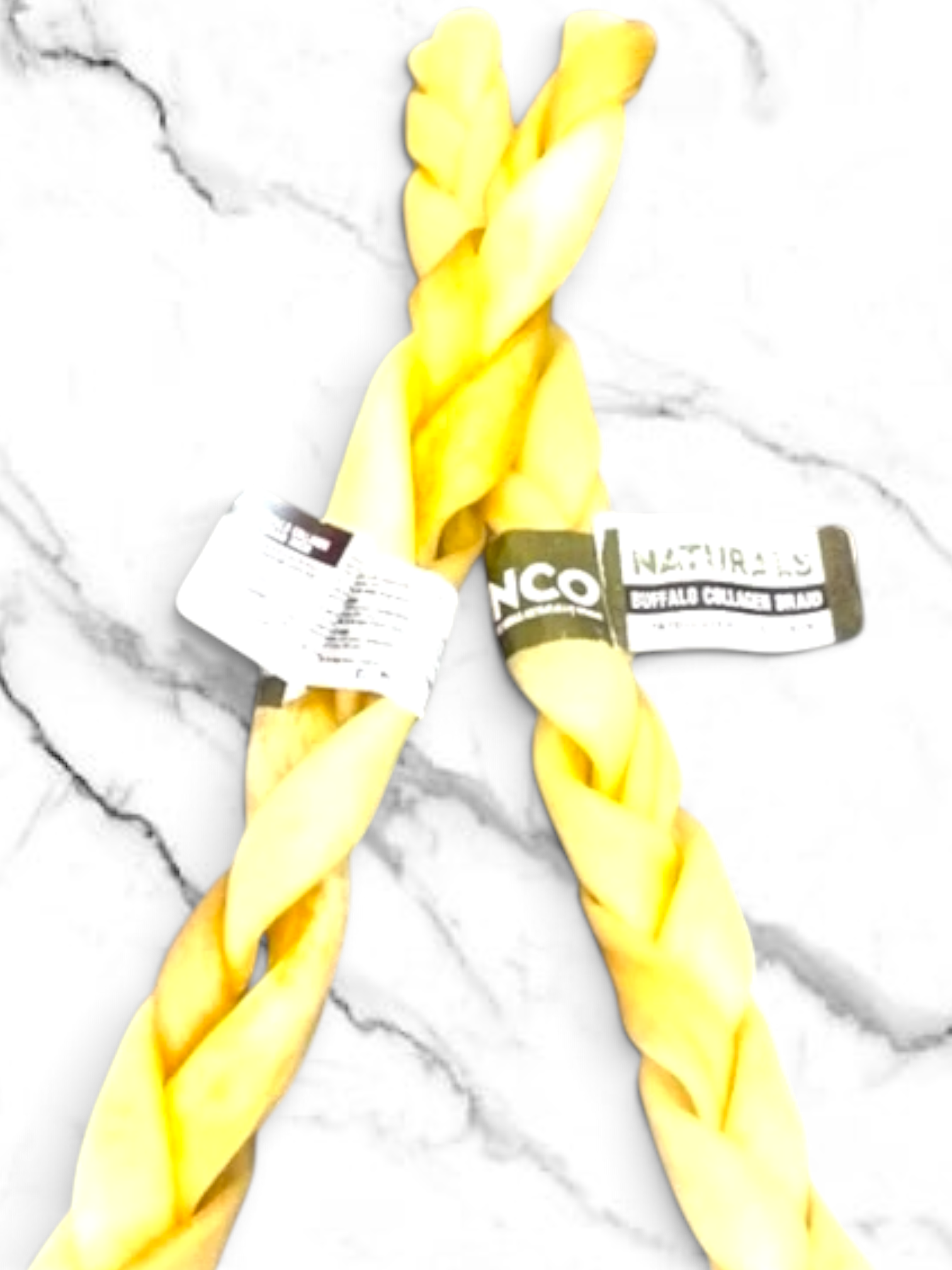 Buffalo Collagen Braid 30cm (Not Rawhide)