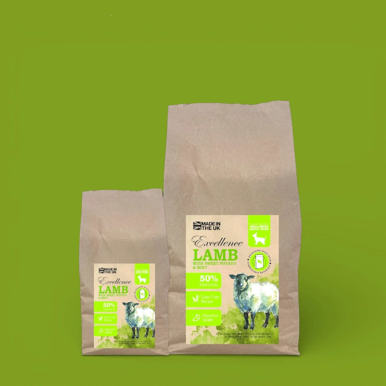 Small Breed Lamb Dog Food | Natural & Hypoallergenic UK
