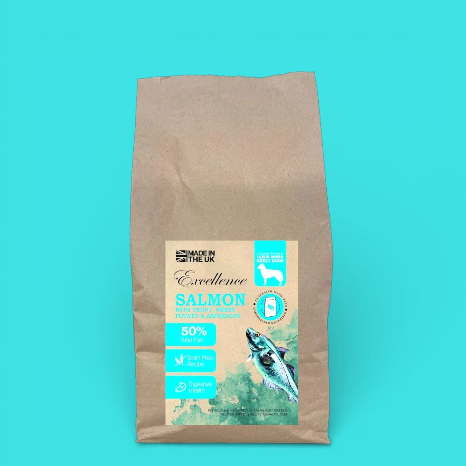 Large Breed Salmon Dog Food | Sensitive & Joint Support UK