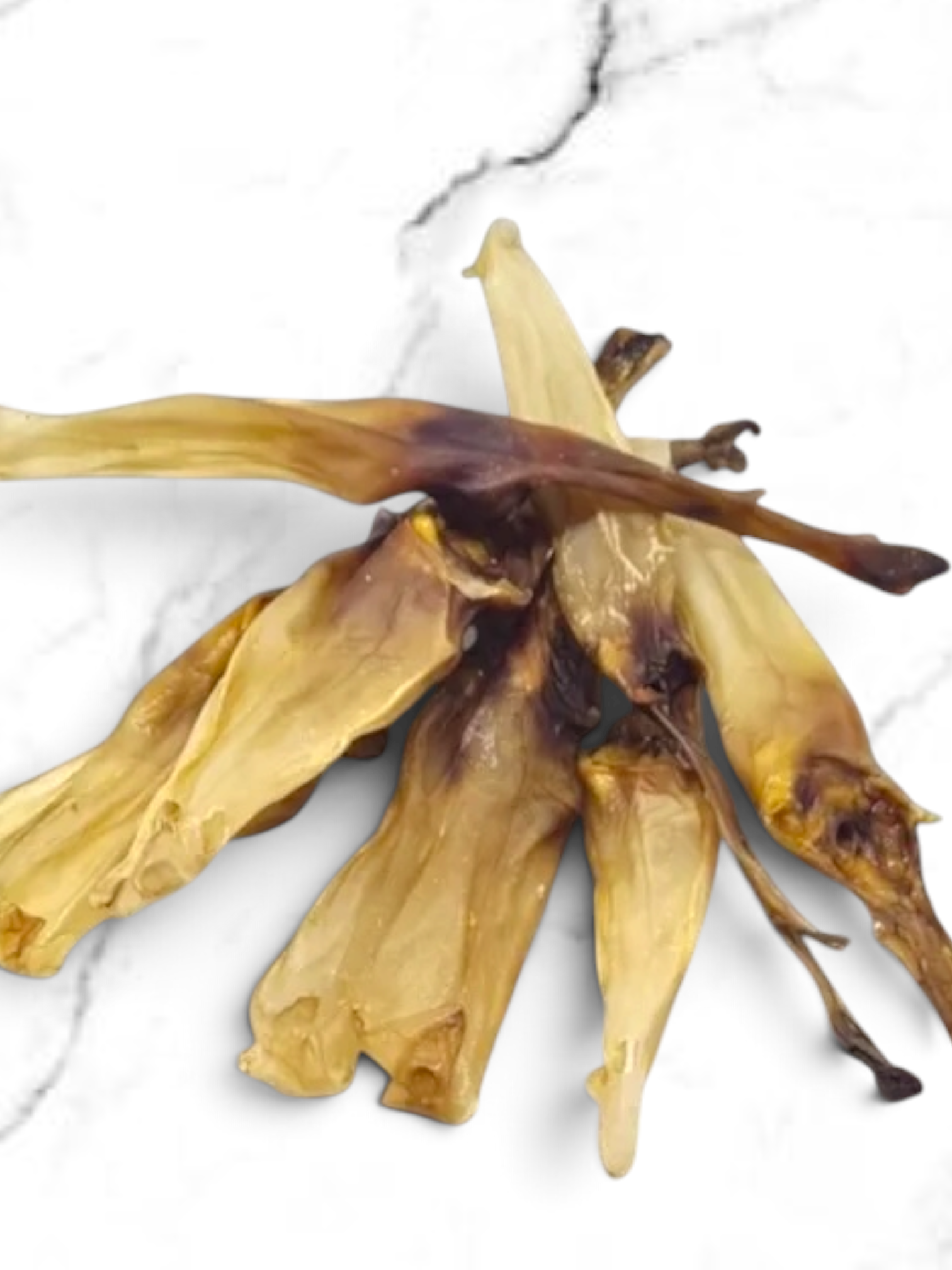 100% Natural Premium Dried Rabbit Ears For Dogs 100g