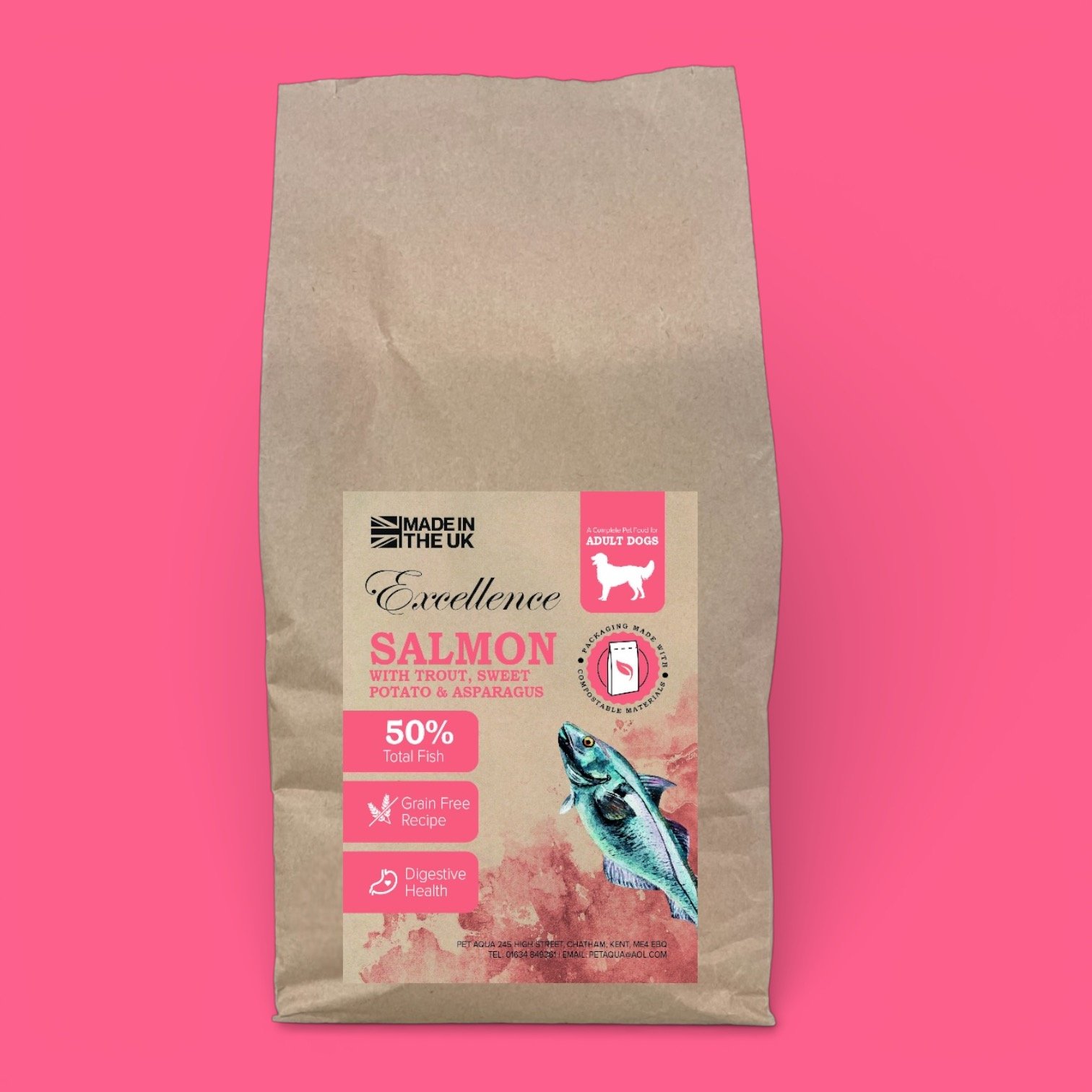 Grain free Adult food with Salmon