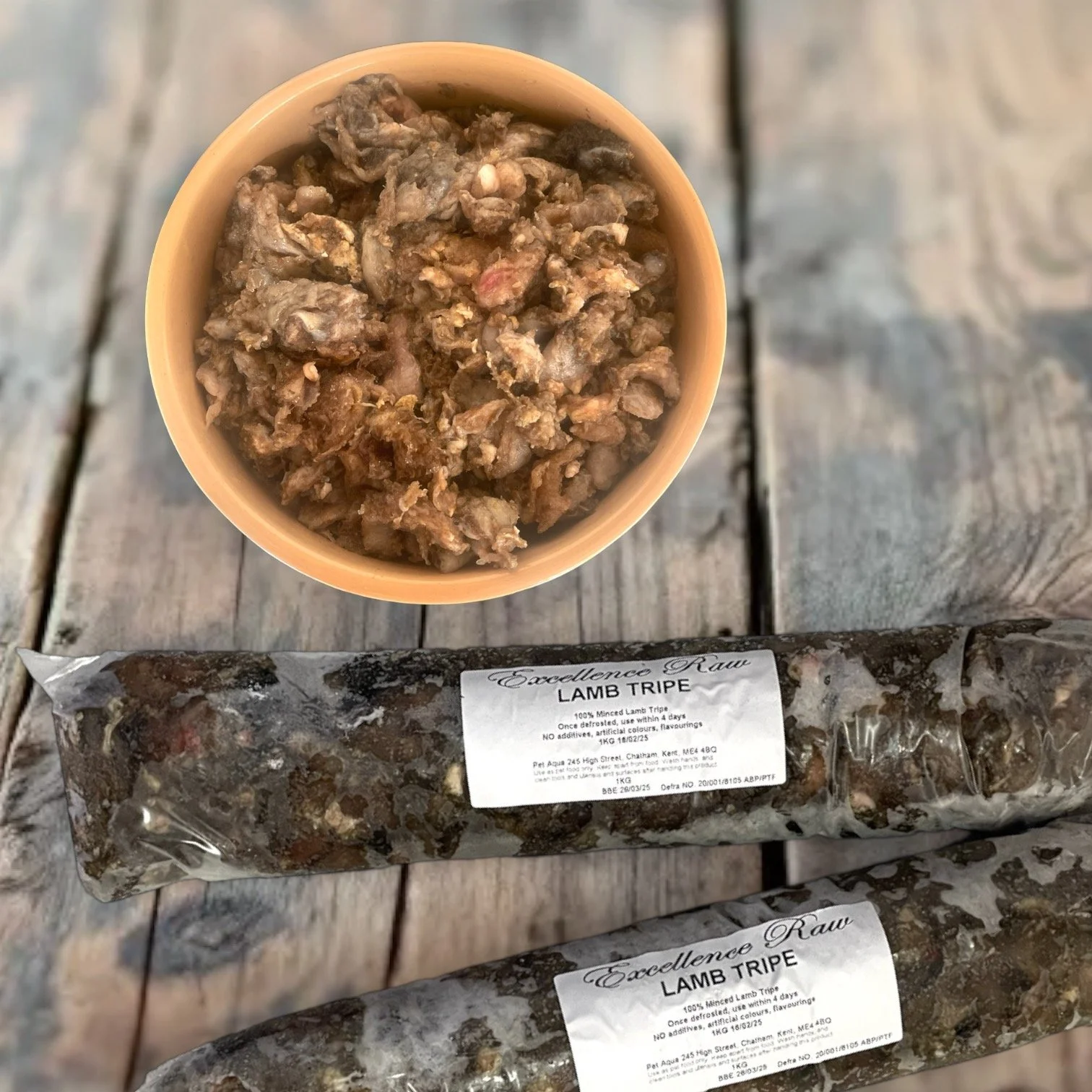 The Benefits of Raw Lamb's Tripe for Dogs