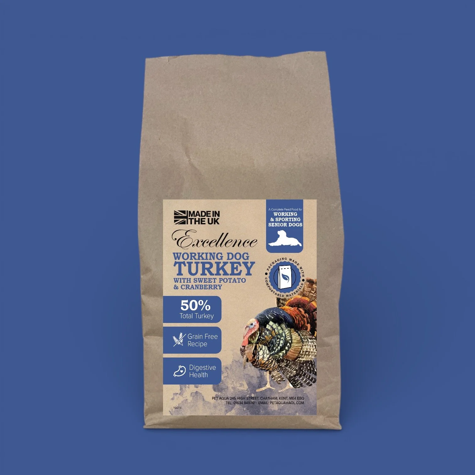 Senior grain free kibble medway