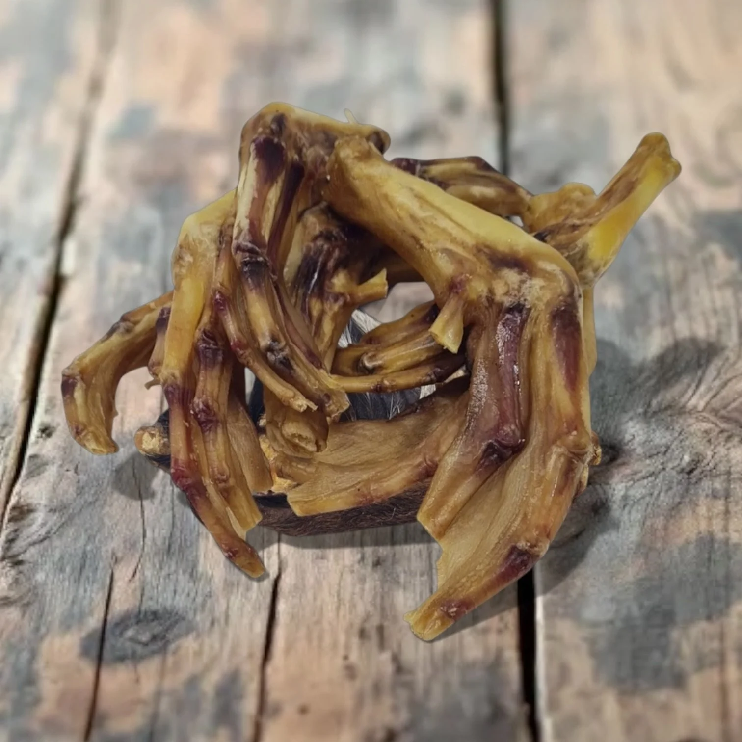 Protein-Rich Duck Feet Chew for Dogs and Cats