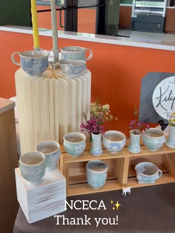 NCECA was a success, and I&rsquo;m so proud I made this trip happen! 

- My first time popping up.
- My first time leaving my daughter.
- My first time traveling alone in five years (which felt like a strange anxiety. Before 2021, I traveled solo all