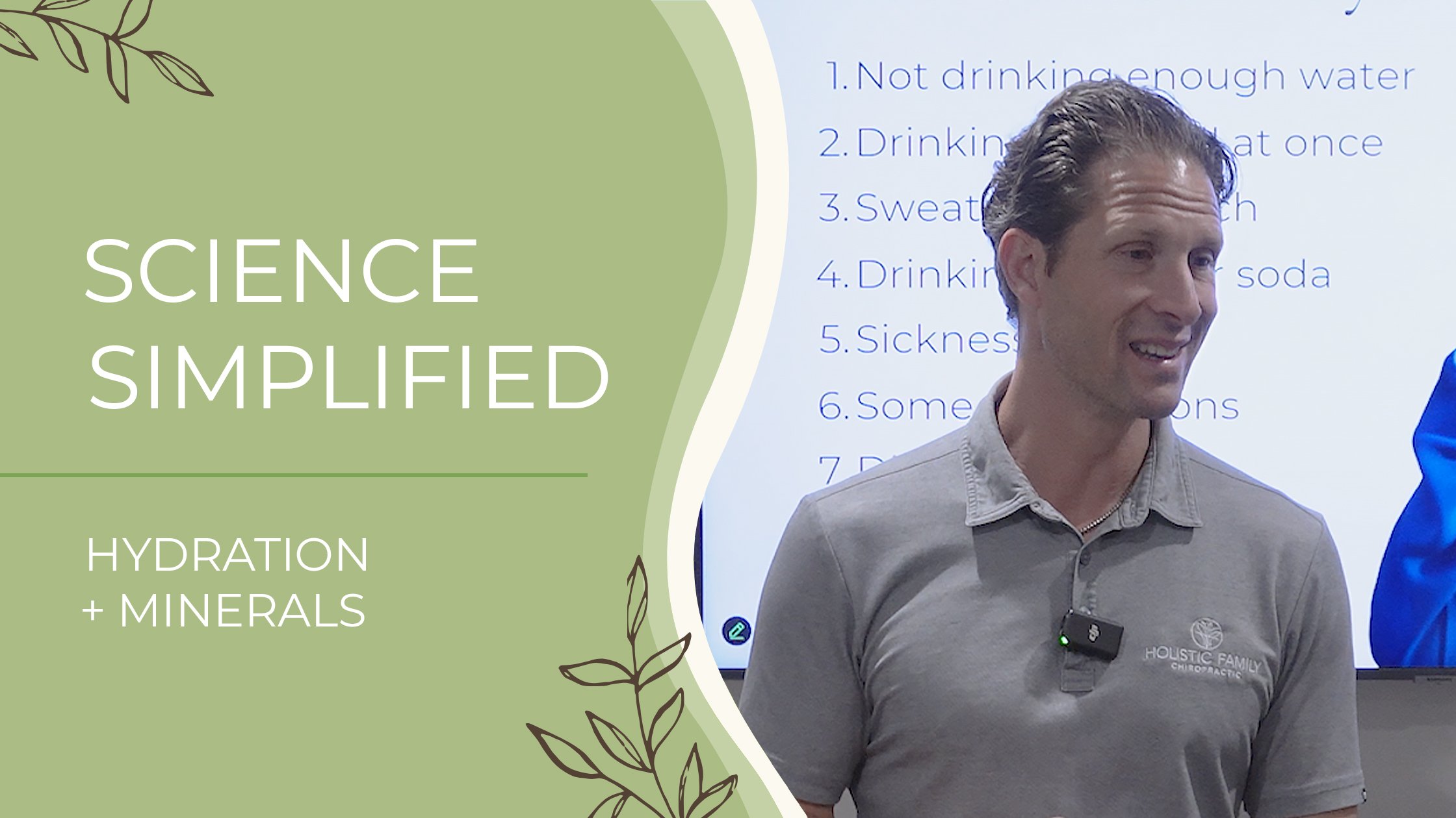 Insights from Science Simplified: Hydration + Minerals