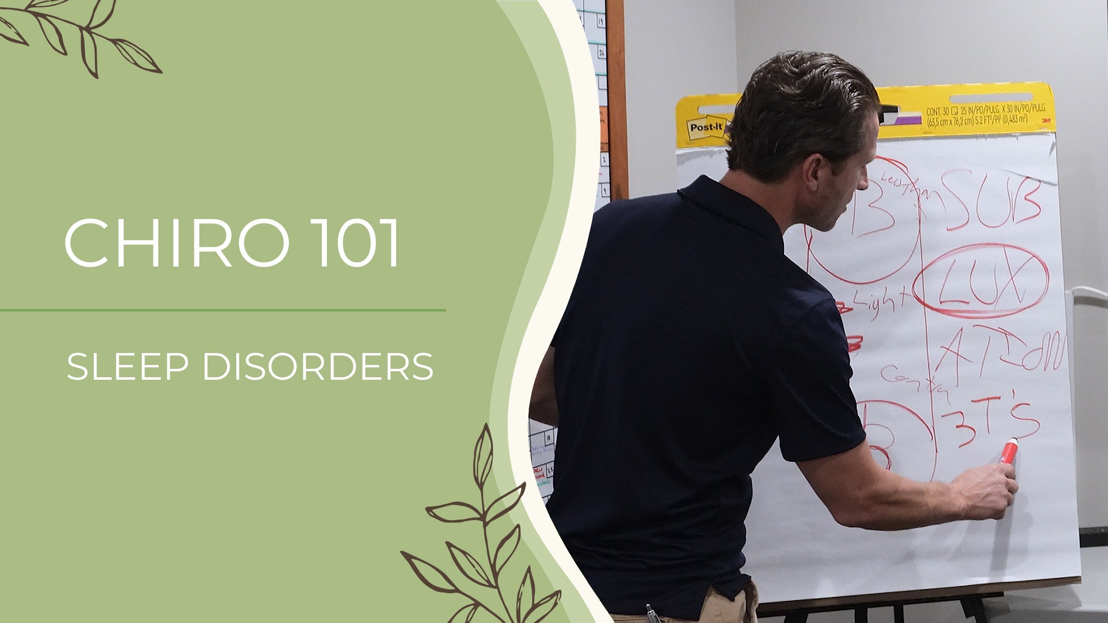 Lessons from Chiro 101: Improving Sleep Quality