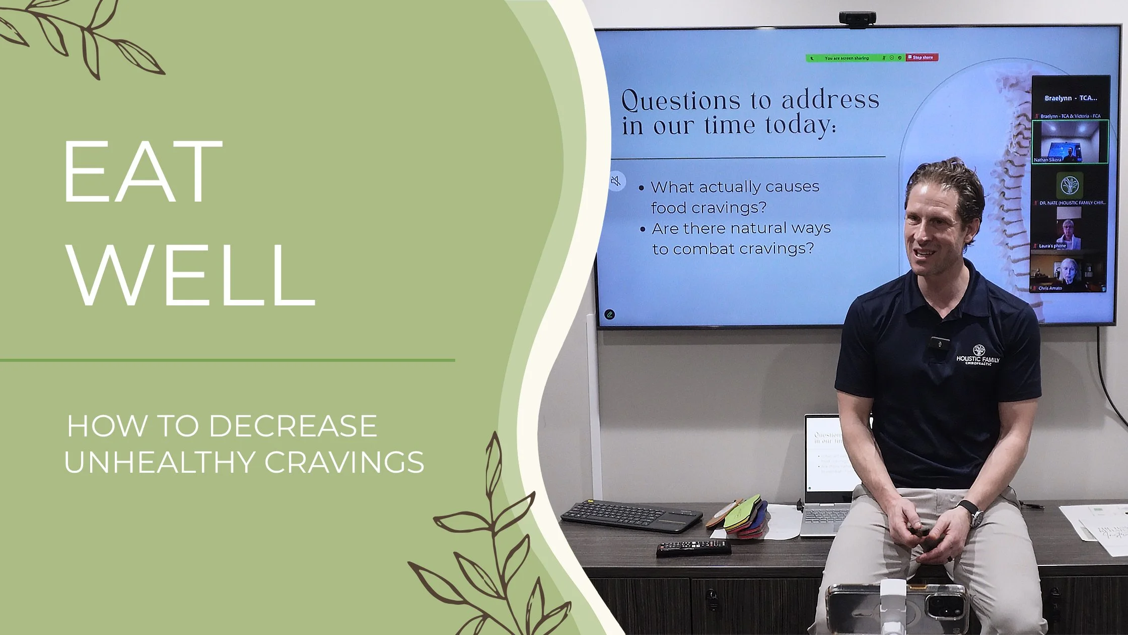 Takeaways from Eat Well: How to Decrease Unhealthy Cravings