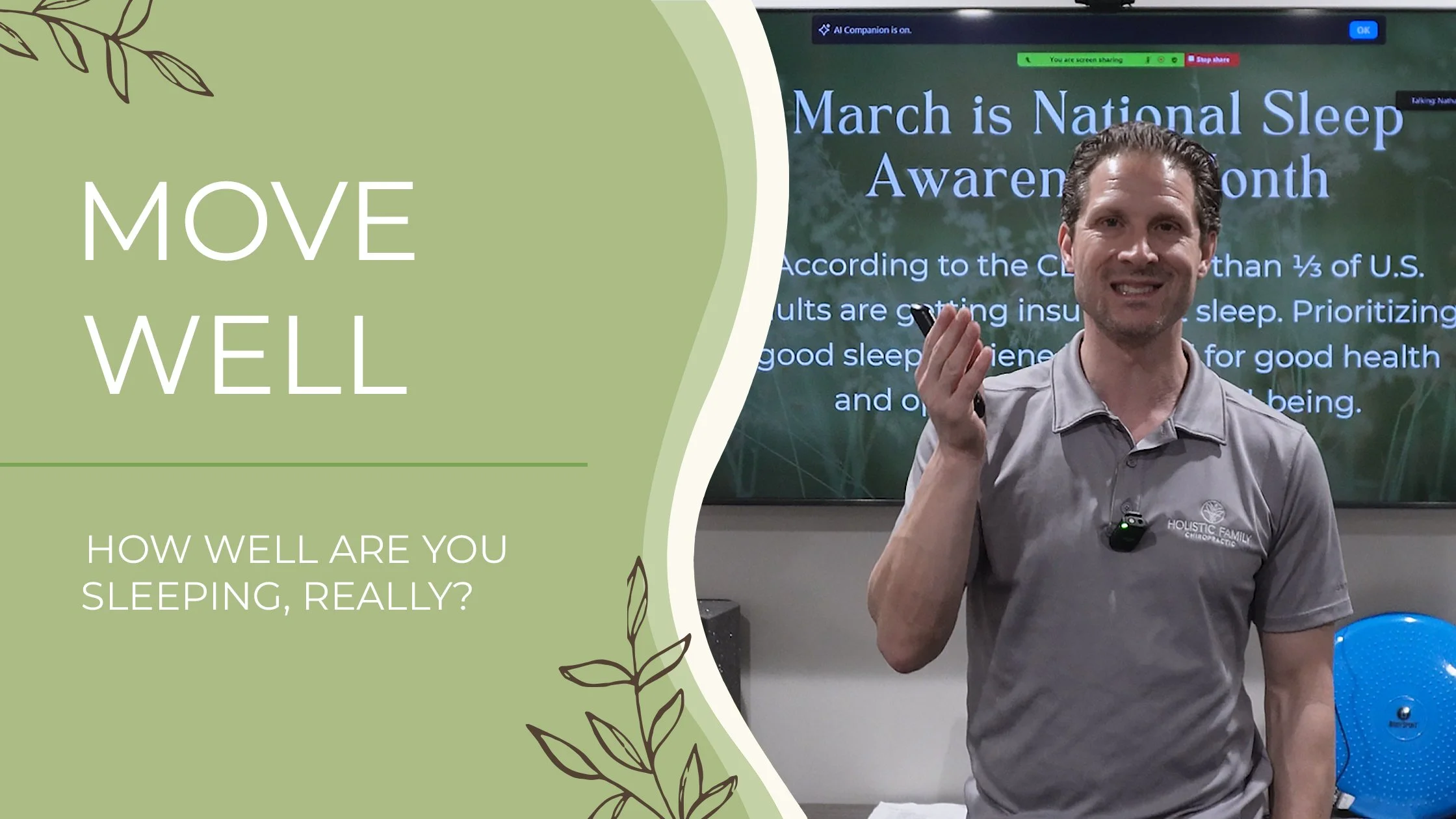 Lessons from: Move Well: How Well Are You Sleeping, Really?