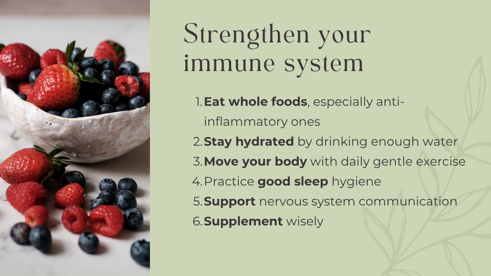 strengthen your immune system