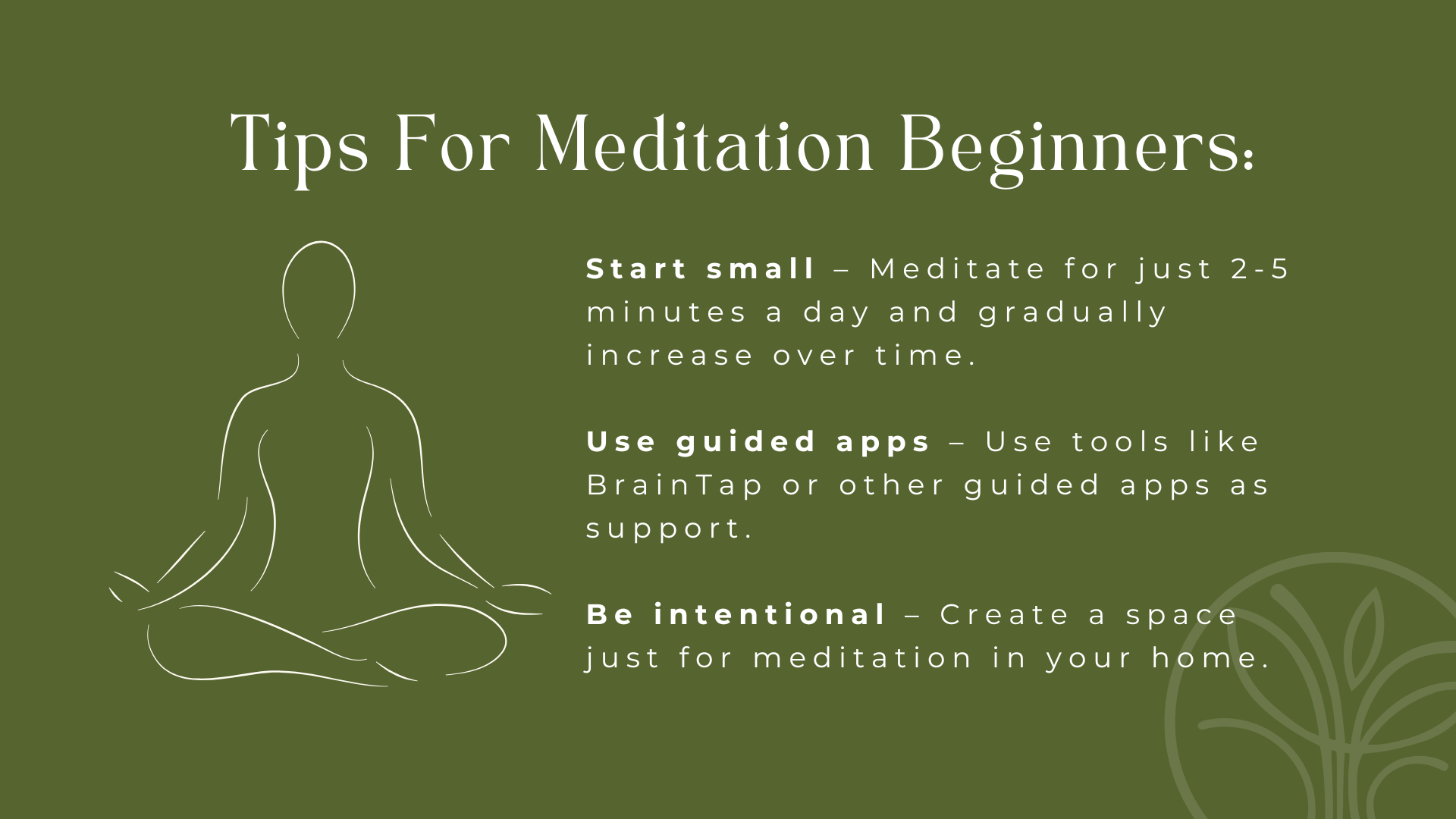 Tips For Meditation Beginners